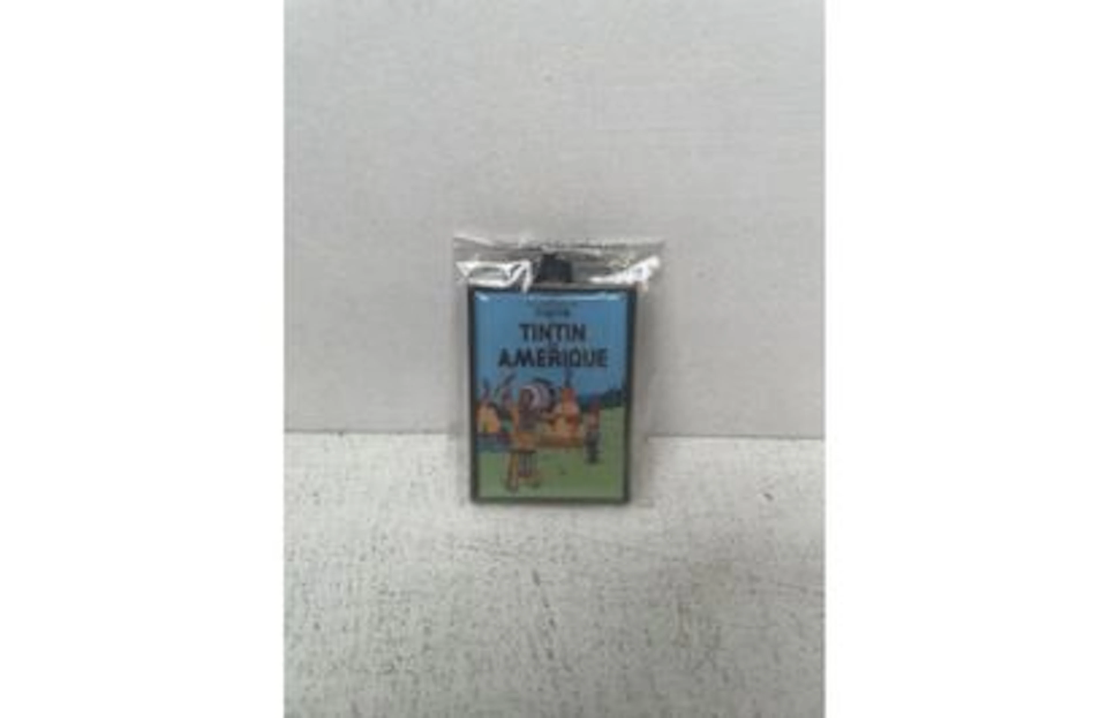 Porte-Clés Métal Collector - Tintin "Tintin en Amérique" (Gr - Lot 279