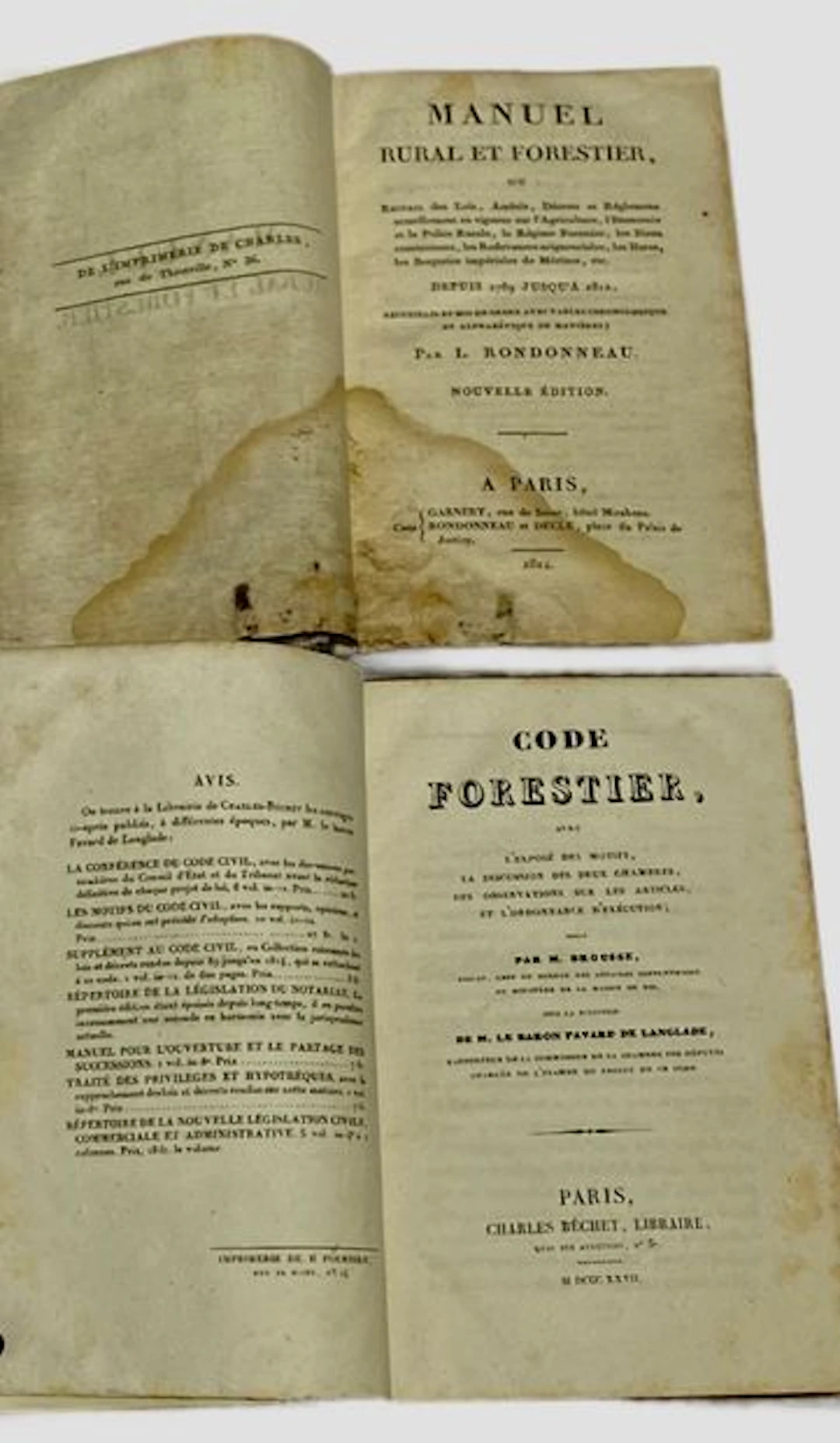 MANUAL FORESTIER ET CODE FORESTIER - Lot 34