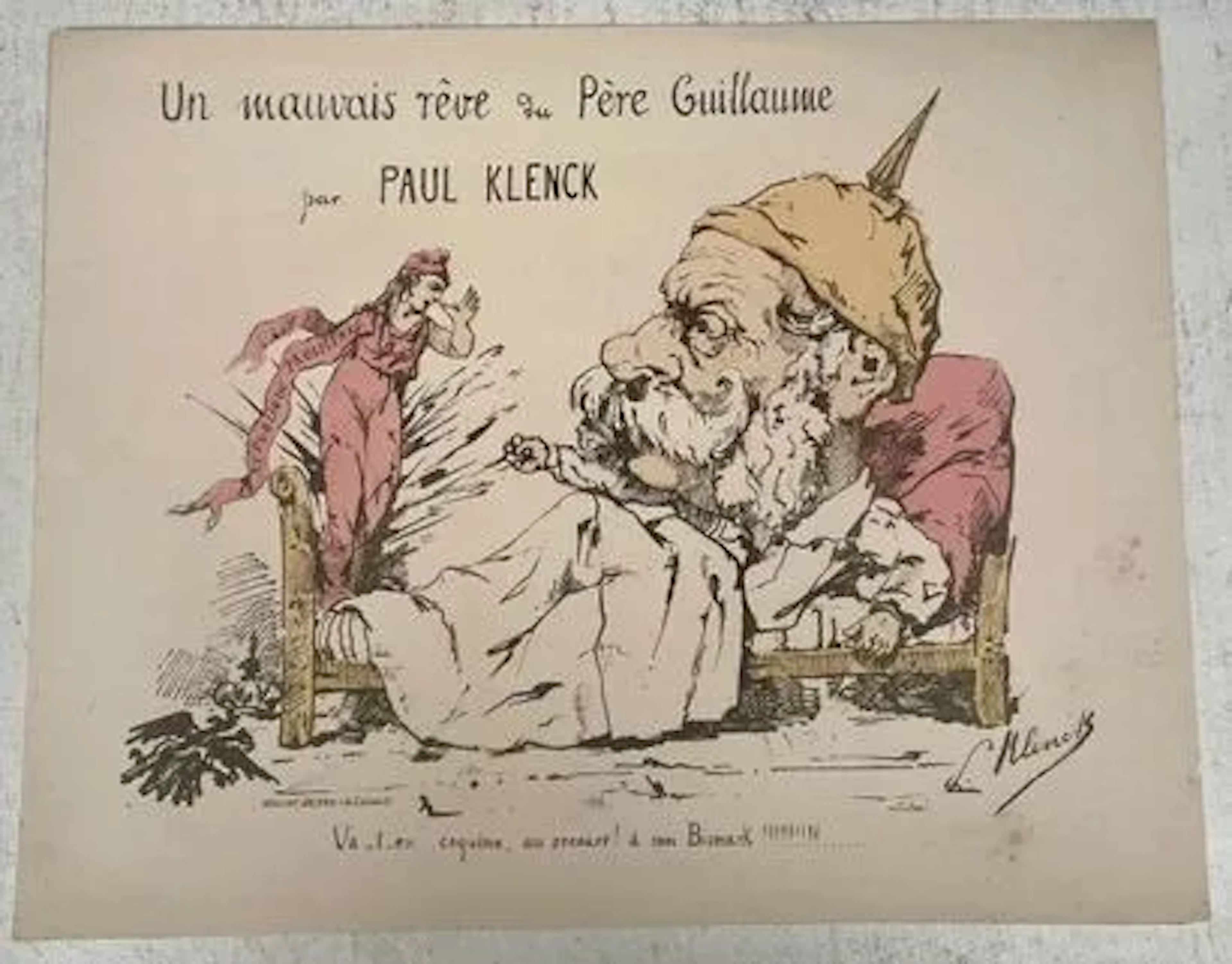 UN MAUVAIS RÊVE DU PÈRE GUILLAUME - Lot 285