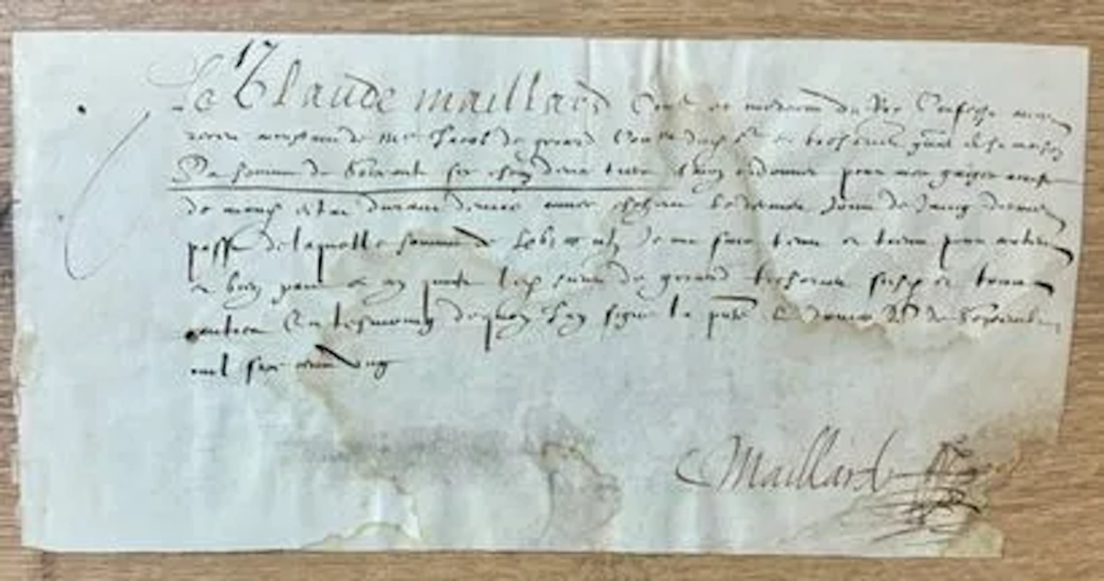 MAILLARD (Claude) - Lot 275
