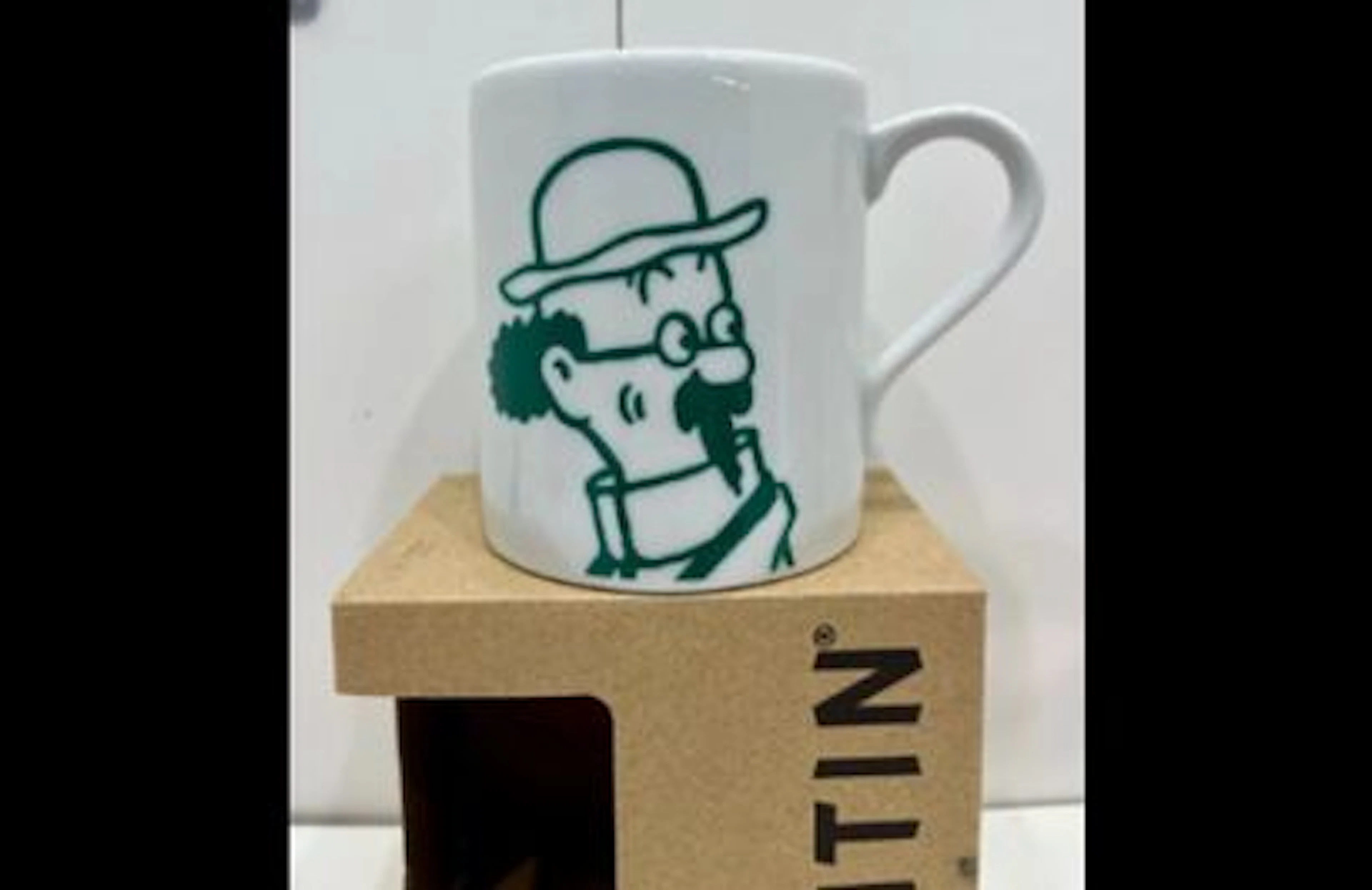 Mug en porcelaine - Professeur Tournesol - Tintinimaginatio - Lot 175