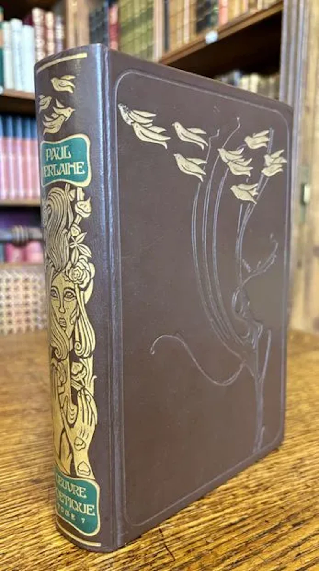 VERLAINE (Paul) — Poetic Works. Volume VII. Illustrations fr - Lot 288