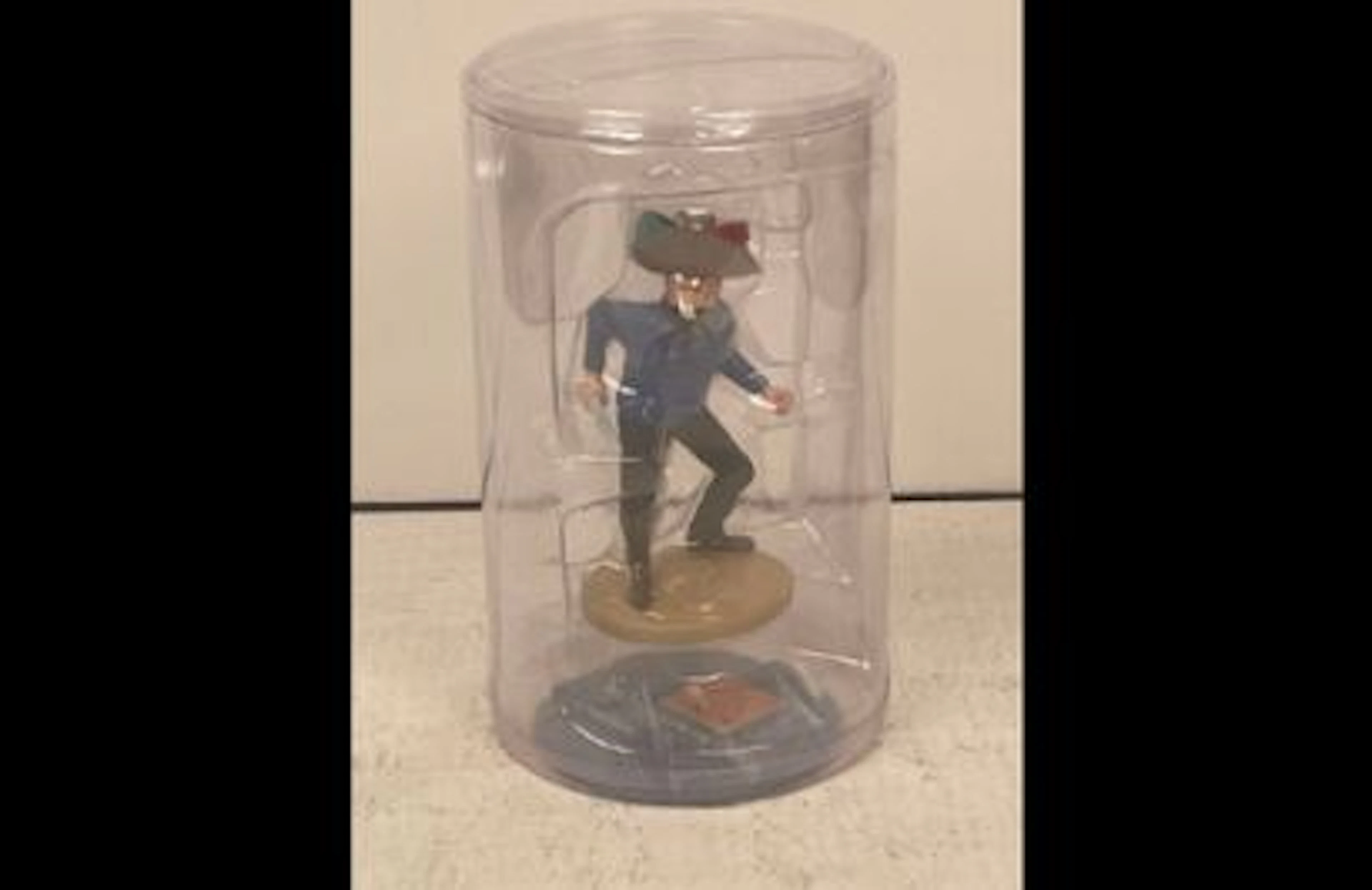 Figurine Capitaine Haddock en route 13 cm - Lot 149