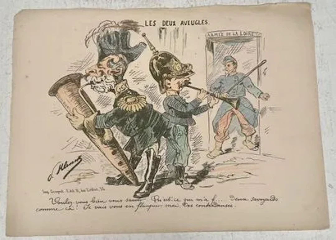 LES DEUX AVEUGLES - Lot 223