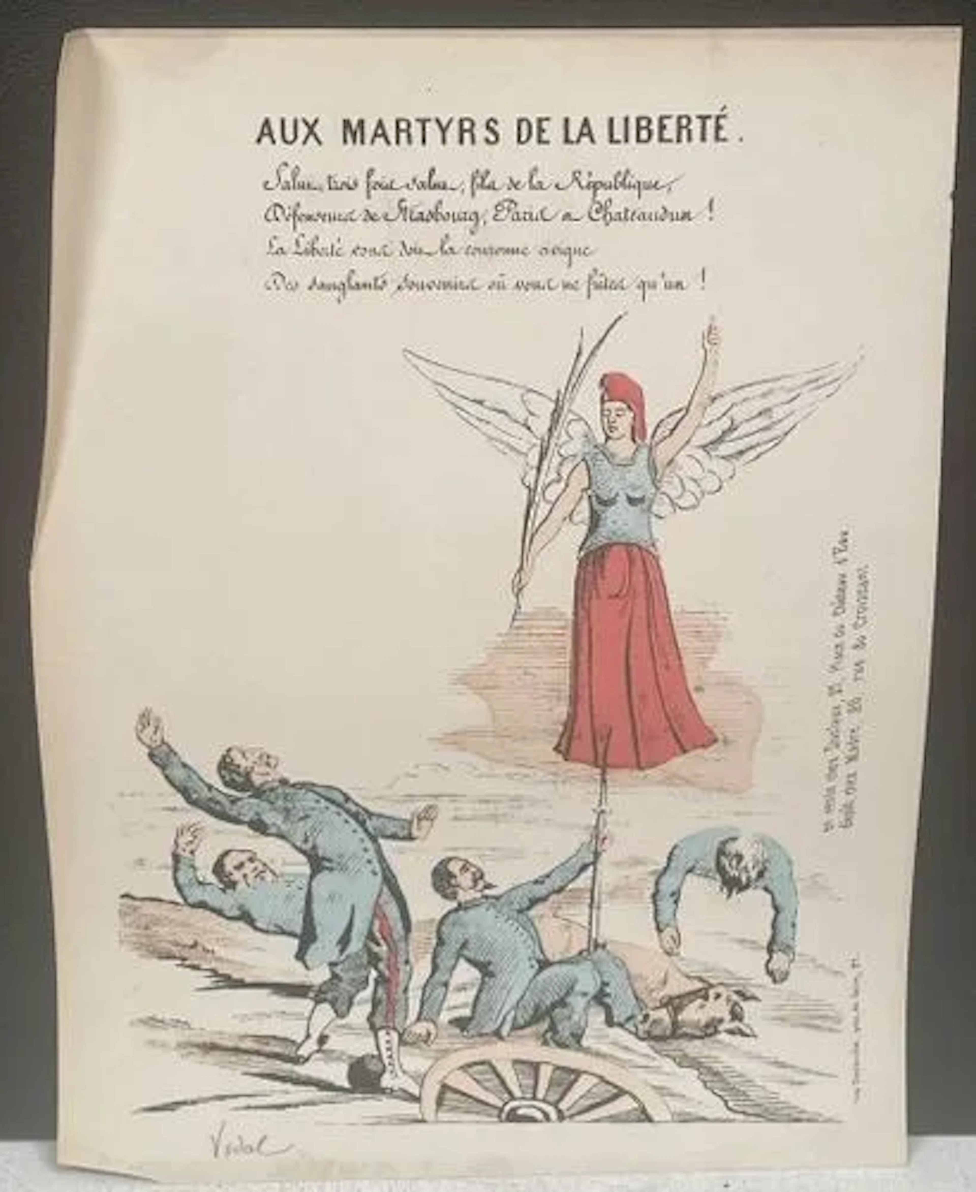 AUX MARTYRS DE LA LIBERTÉ - Lot 58