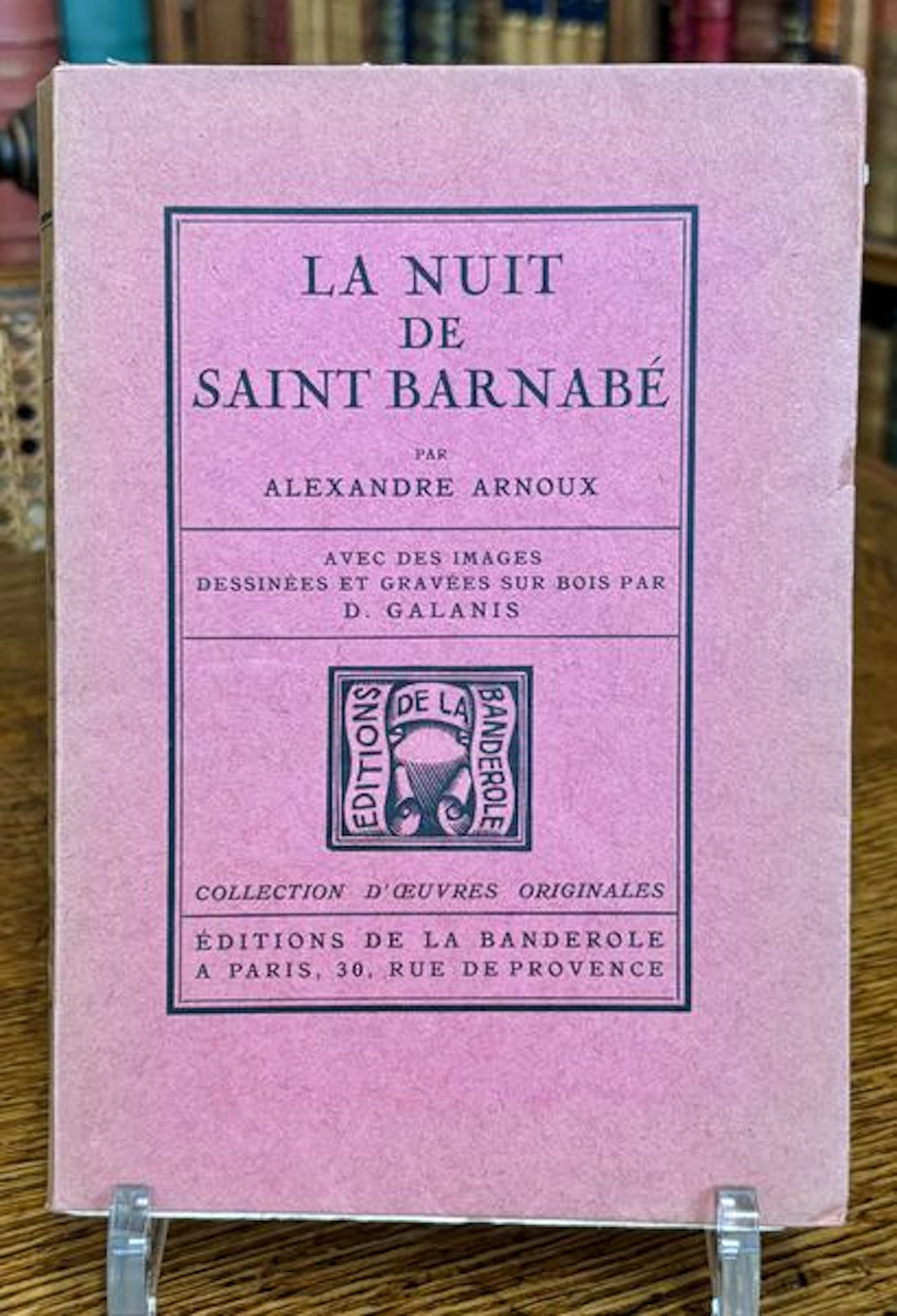 ARNOUX (Alexandre) — La Nuit de Saint Barnabé — Galanis — 19 - Lot 19