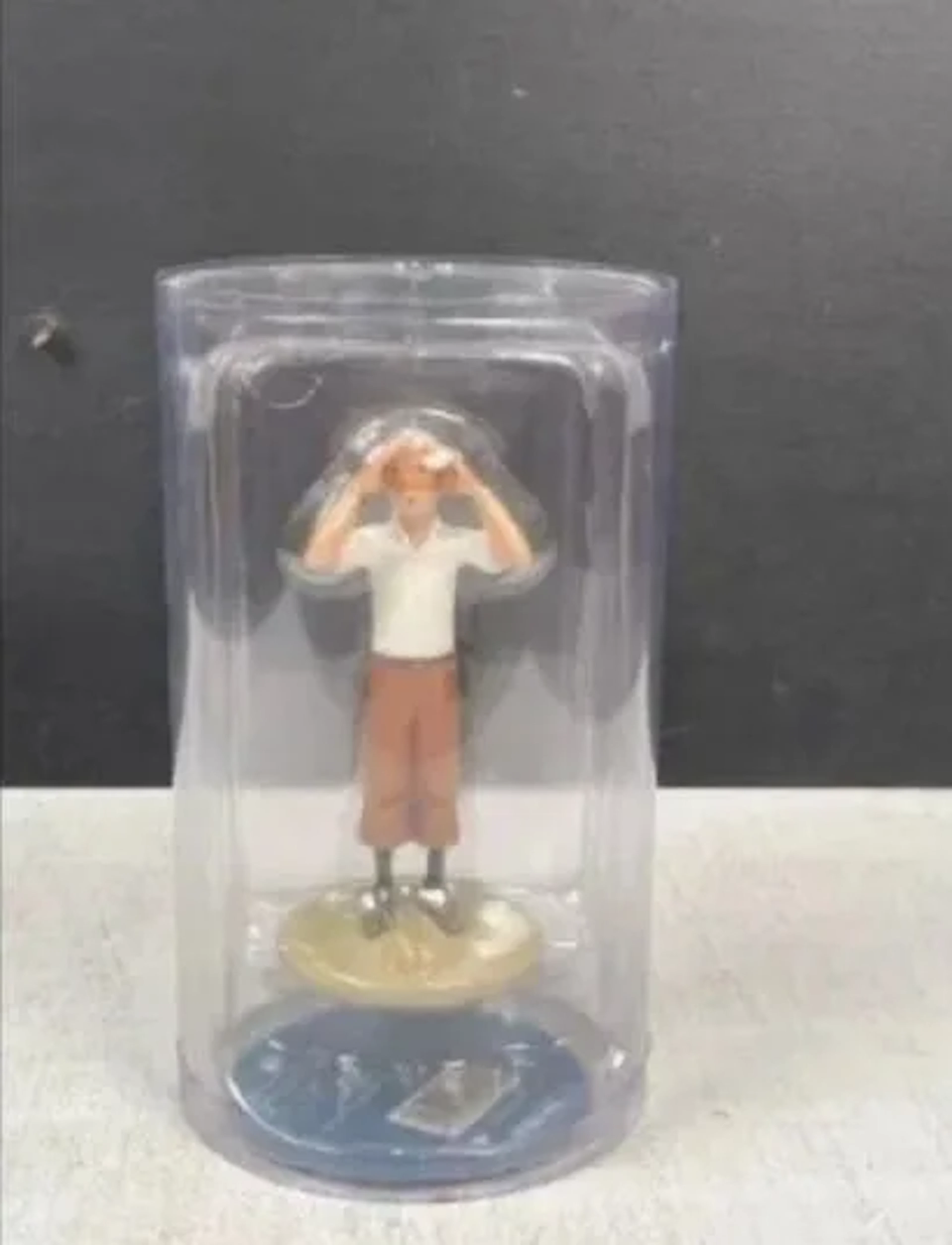 Figurine Tintin dans le desert 12 cm - Lot 237