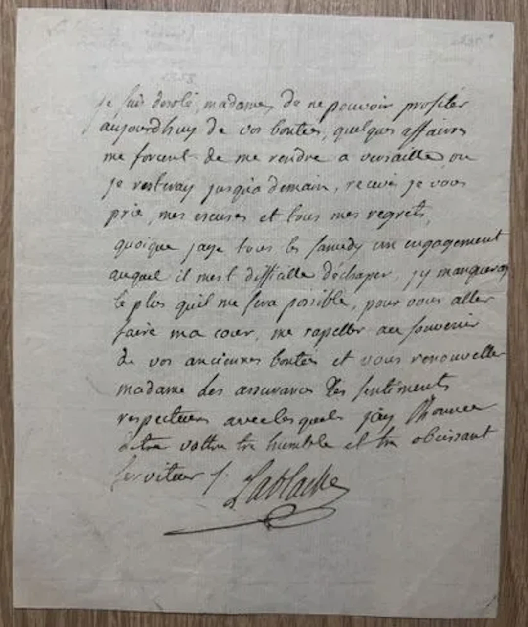 LABLACHE (Luigi) (1794–1858). Famous Franco-Italian opera si - Lot 234