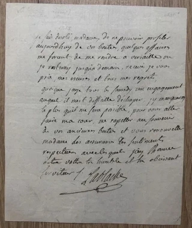 LABLACHE (Luigi) (1794-1858). Célèbre chanteur lyrique franc - Lot 234