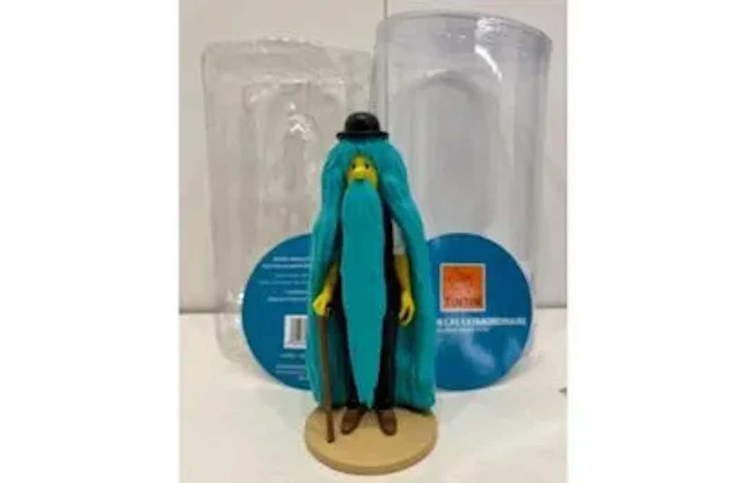 Figurine Dupont transformation Or Noir 12 cm - Lot 299