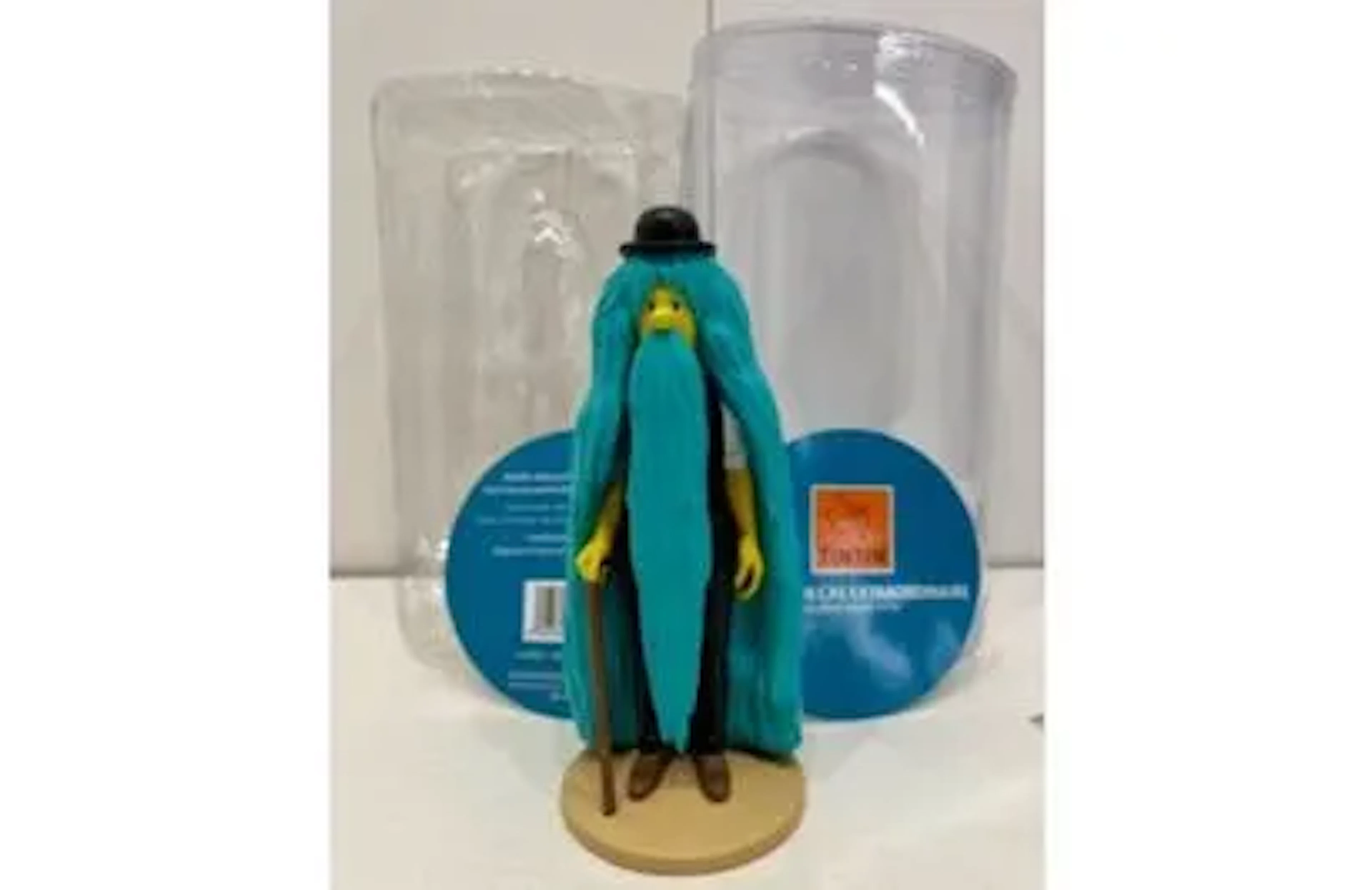 Figurine Dupont transformation Or Noir 12 cm - Lot 299
