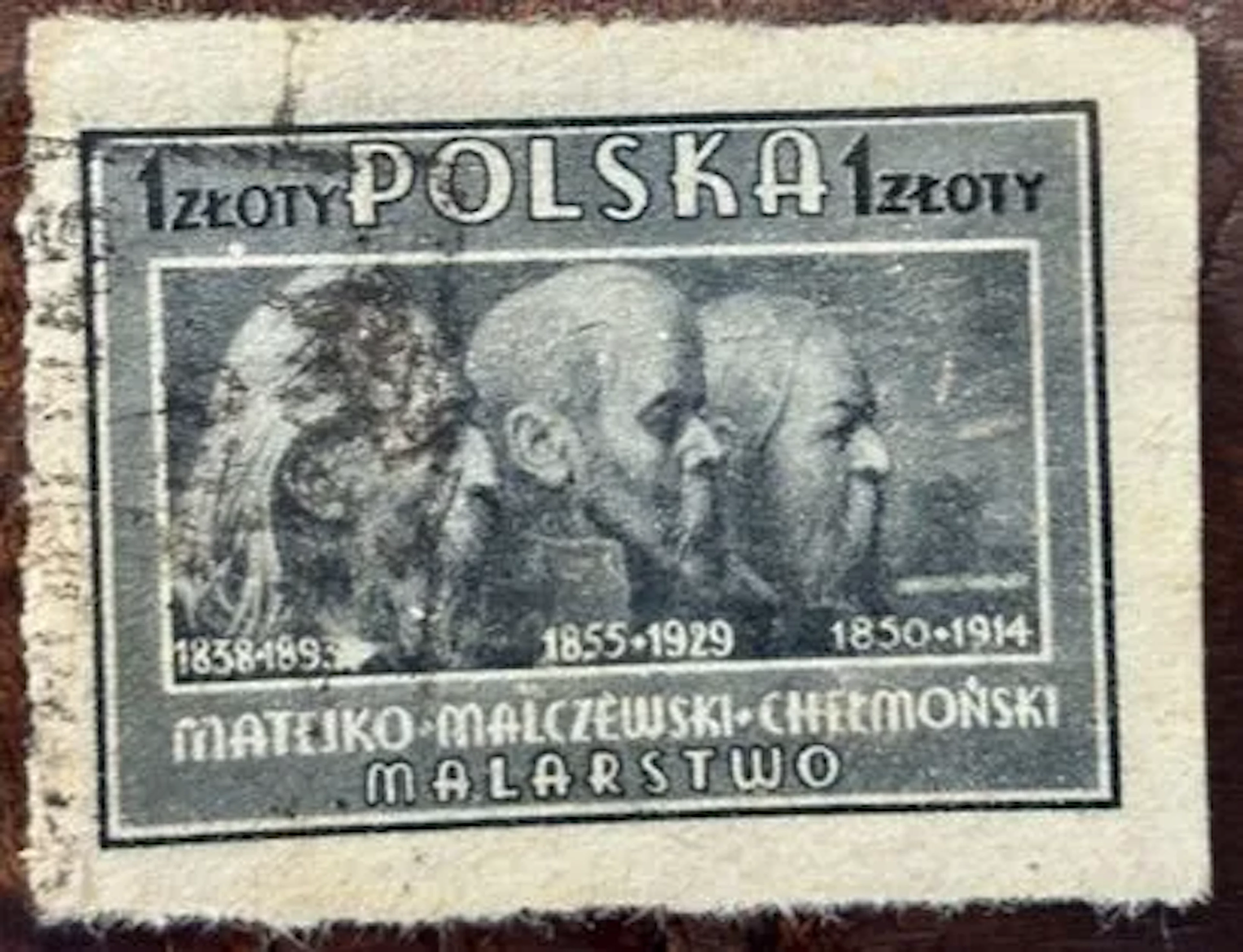 POLOGNE — Malars Two / Peintres polonais — 1 złoty - Lot 240