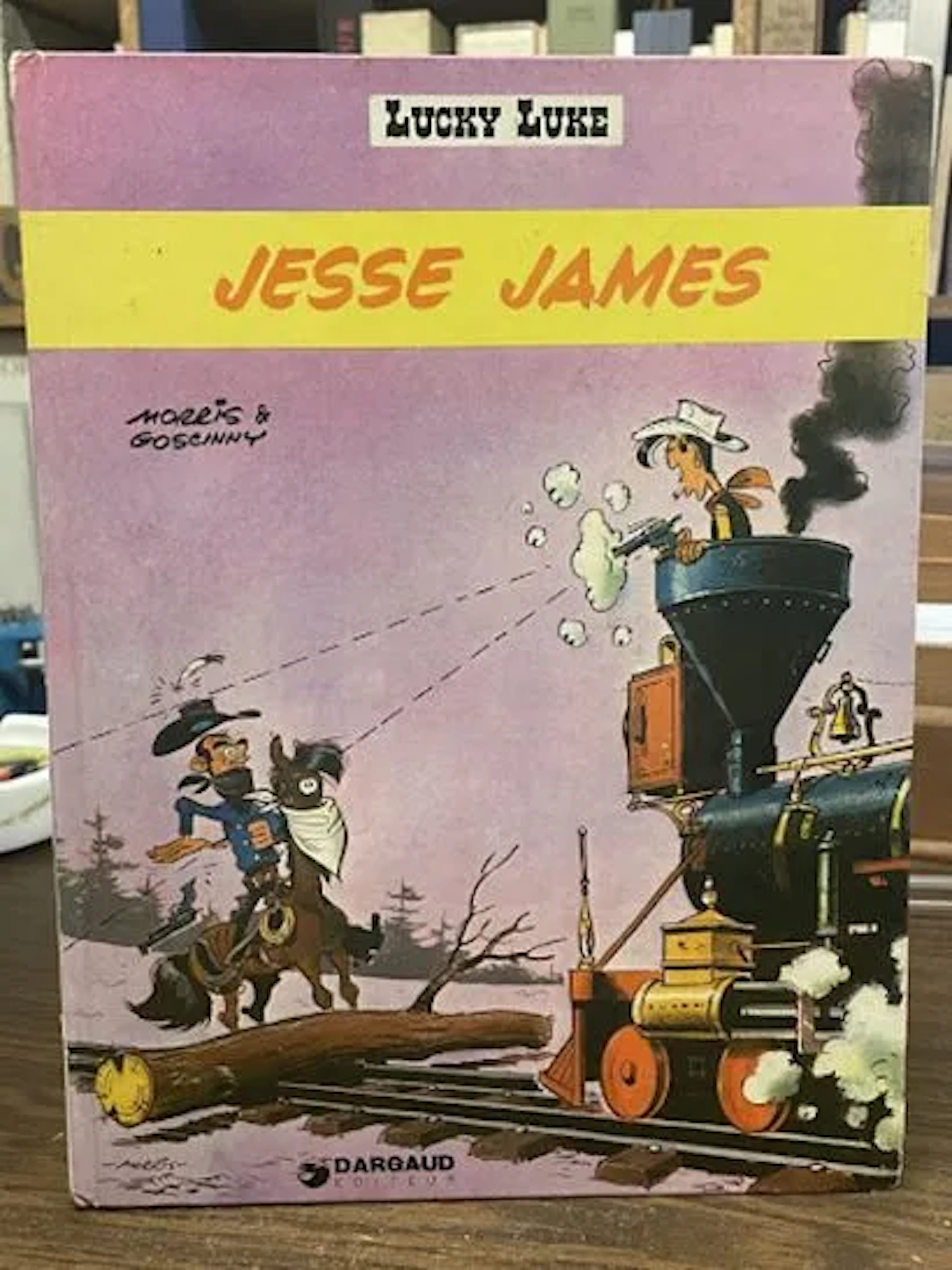 Lucky Luke - Jesse James - Réédition Dargaud 1978 - Lot 95