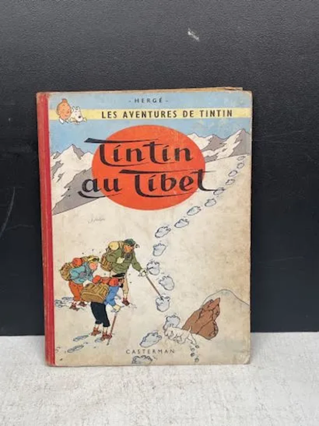 HERGÉ - Tintin in Tibet (Casterman, B29 edition - 1960) - Lot 219