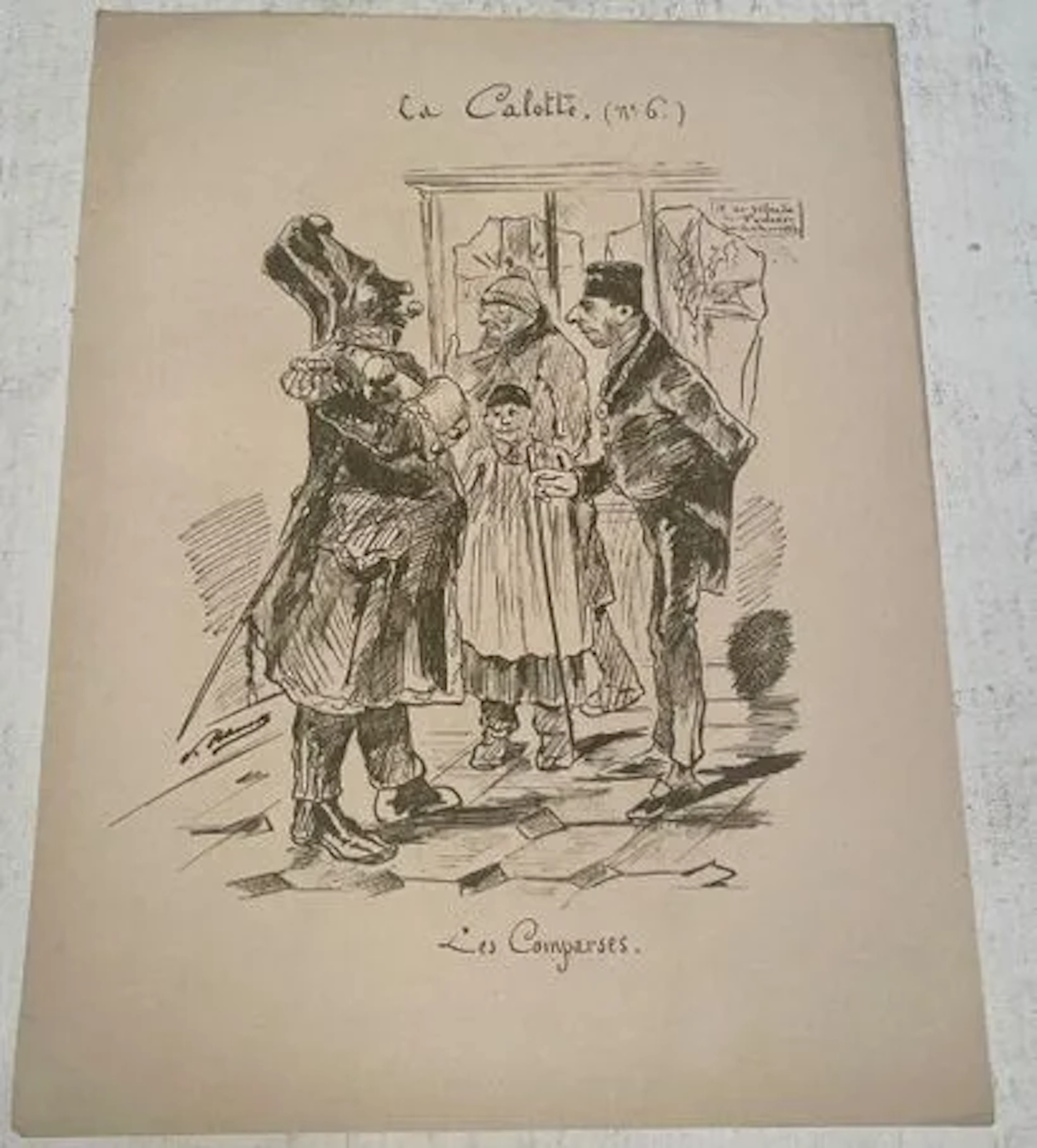KLENCK — LA CALOTTE, “LES COMPARSES” - Lot 146