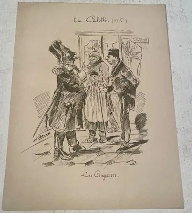 KLENCK — LA CALOTTE, « LES COMPARSES » - Lot 146