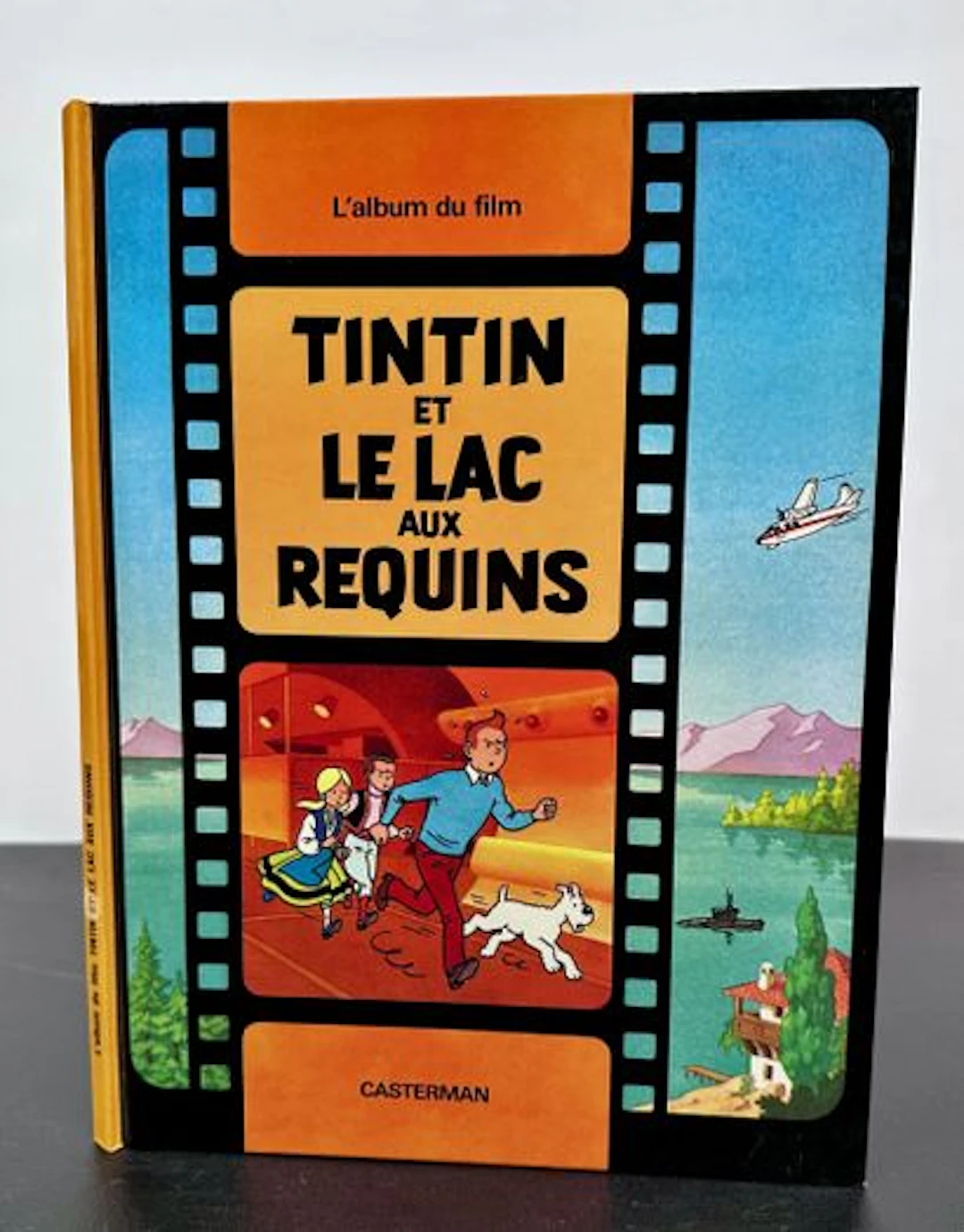 HERGÉ - GREG - STUDIOS HERGÉ. Tintin et le Lac aux requins. - Lot 139
