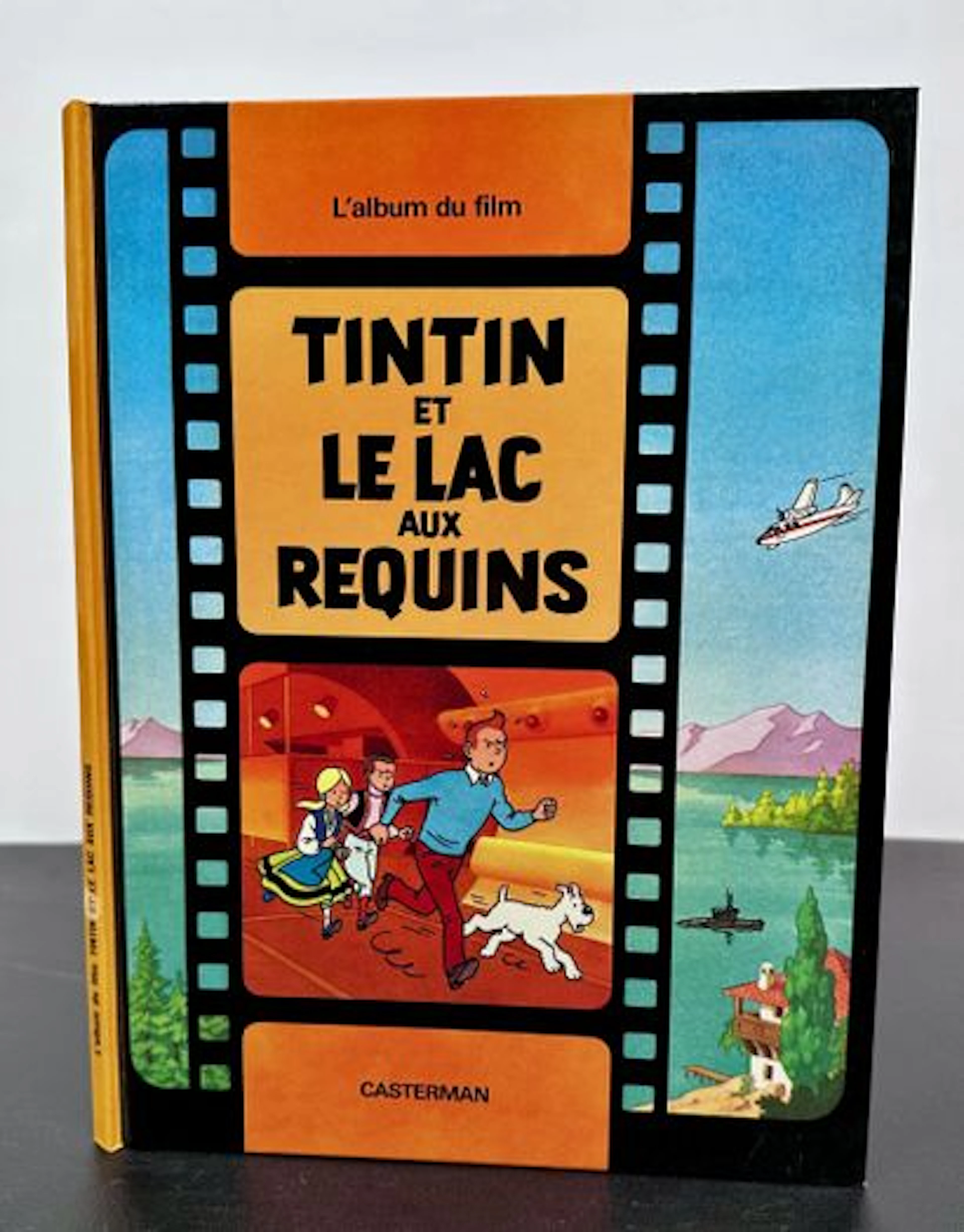HERGÉ - GREG - STUDIOS HERGÉ. Tintin et le Lac aux requins. - Lot 139