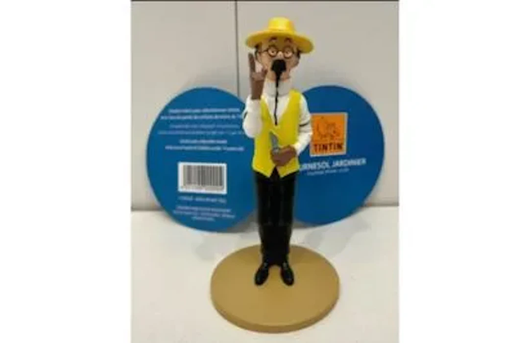 Figurine Professor Sunflower Gardener 14.5 cm - Lot 297