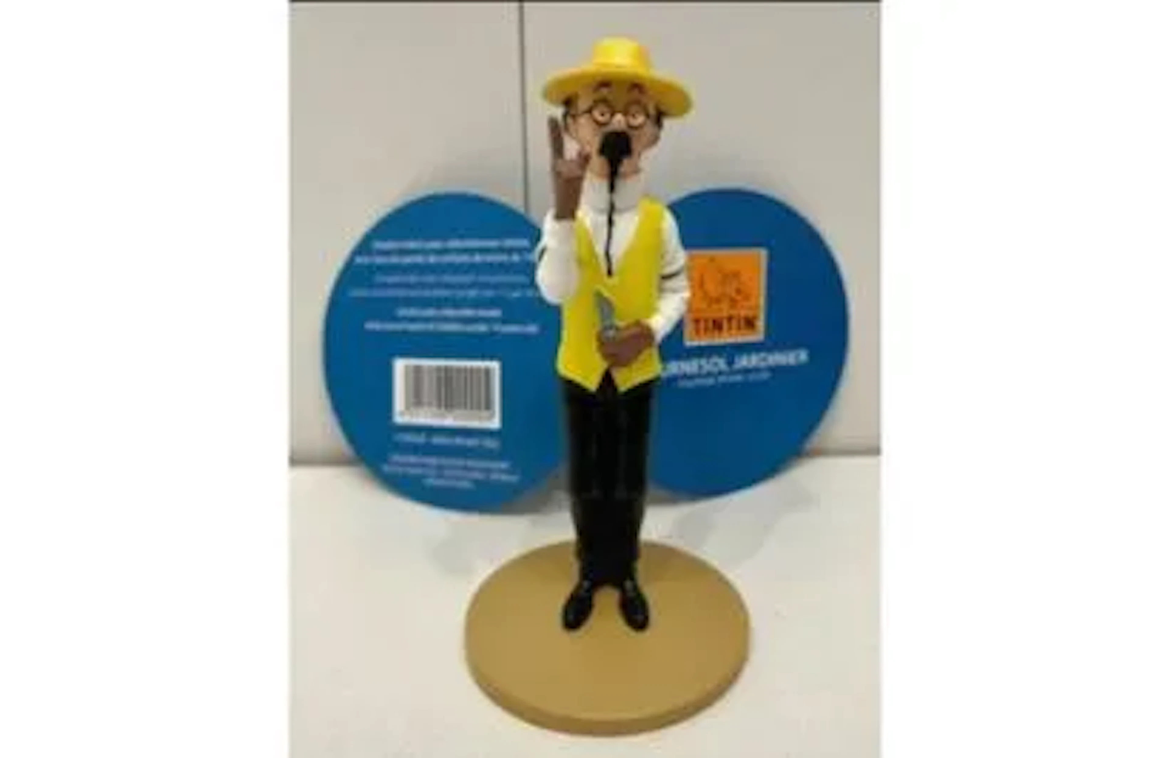 Figurine Professor Sunflower Gardener 14.5 cm - Lot 297