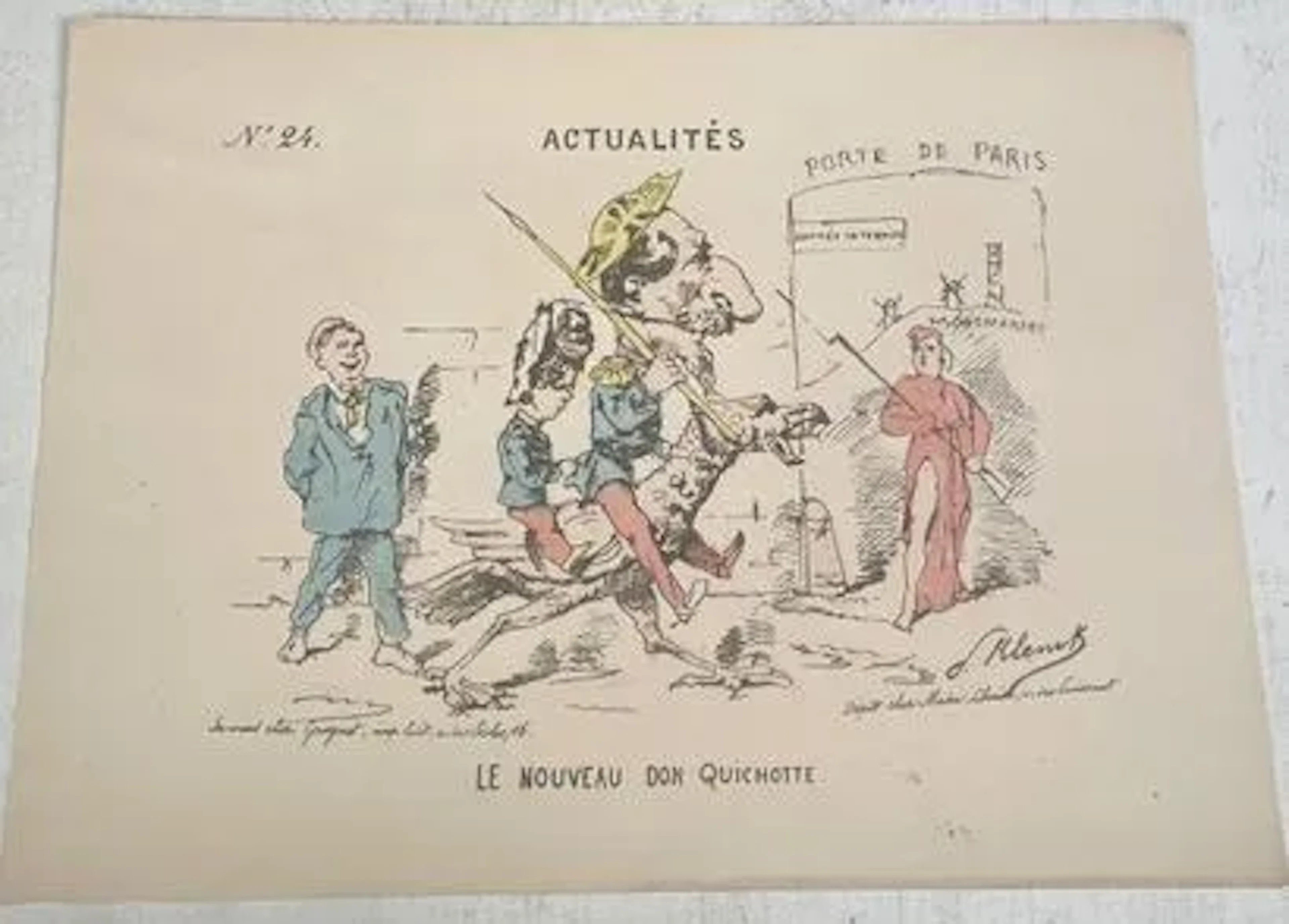 ACTUALITÉS, N° 24 — LE NOUVEAU DON QUICHOTTE - Lot 42