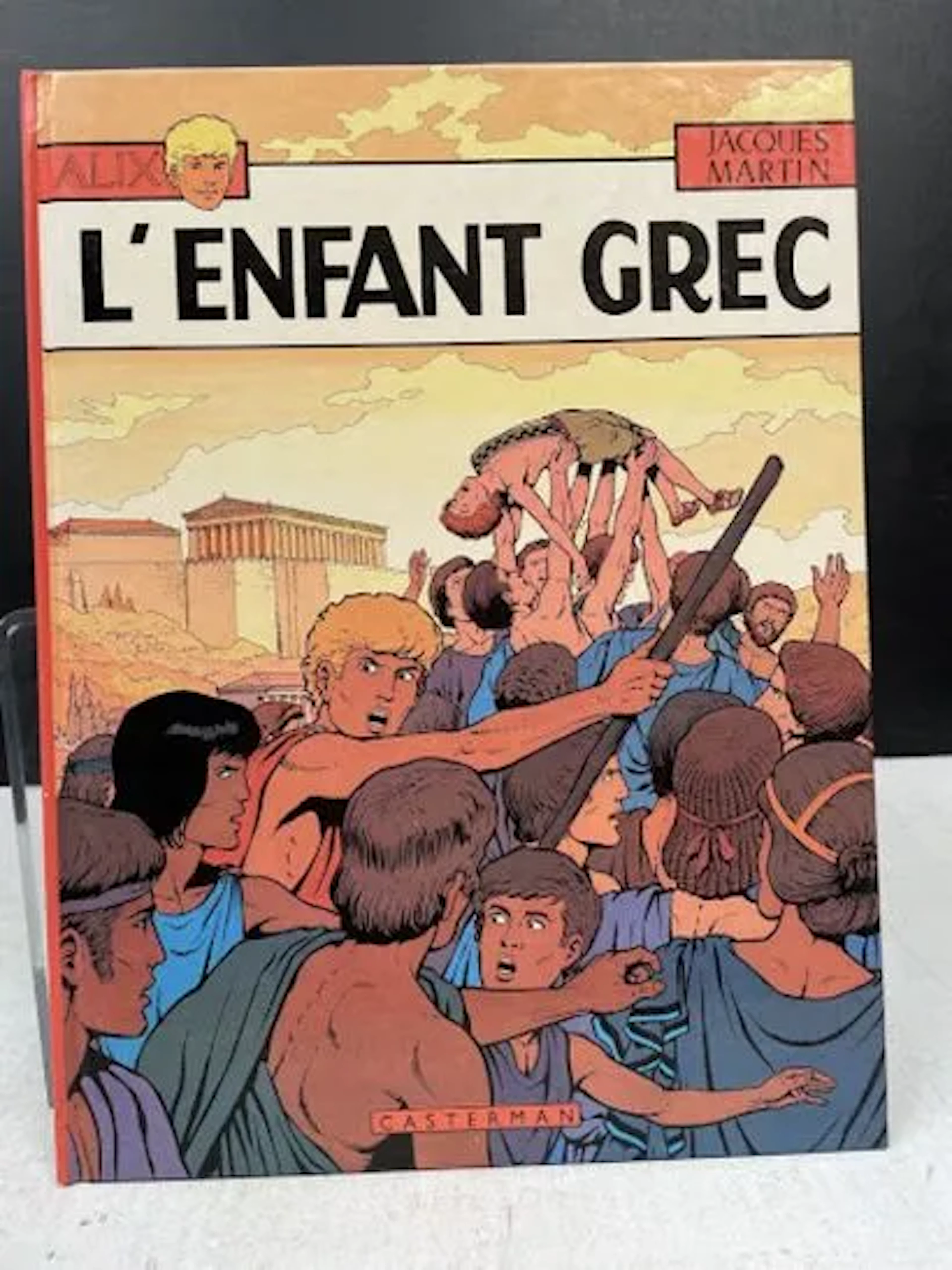 MARTIN (Jacques) - Alix, Tome 15 : L'Enfant grec (Édition Or - Lot 8