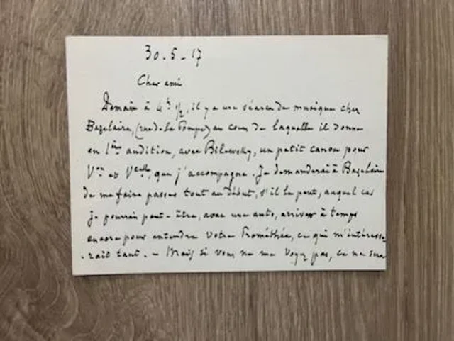 DUBOIS (Théodore) (1837–1924), French composer, organist, an - Lot 129