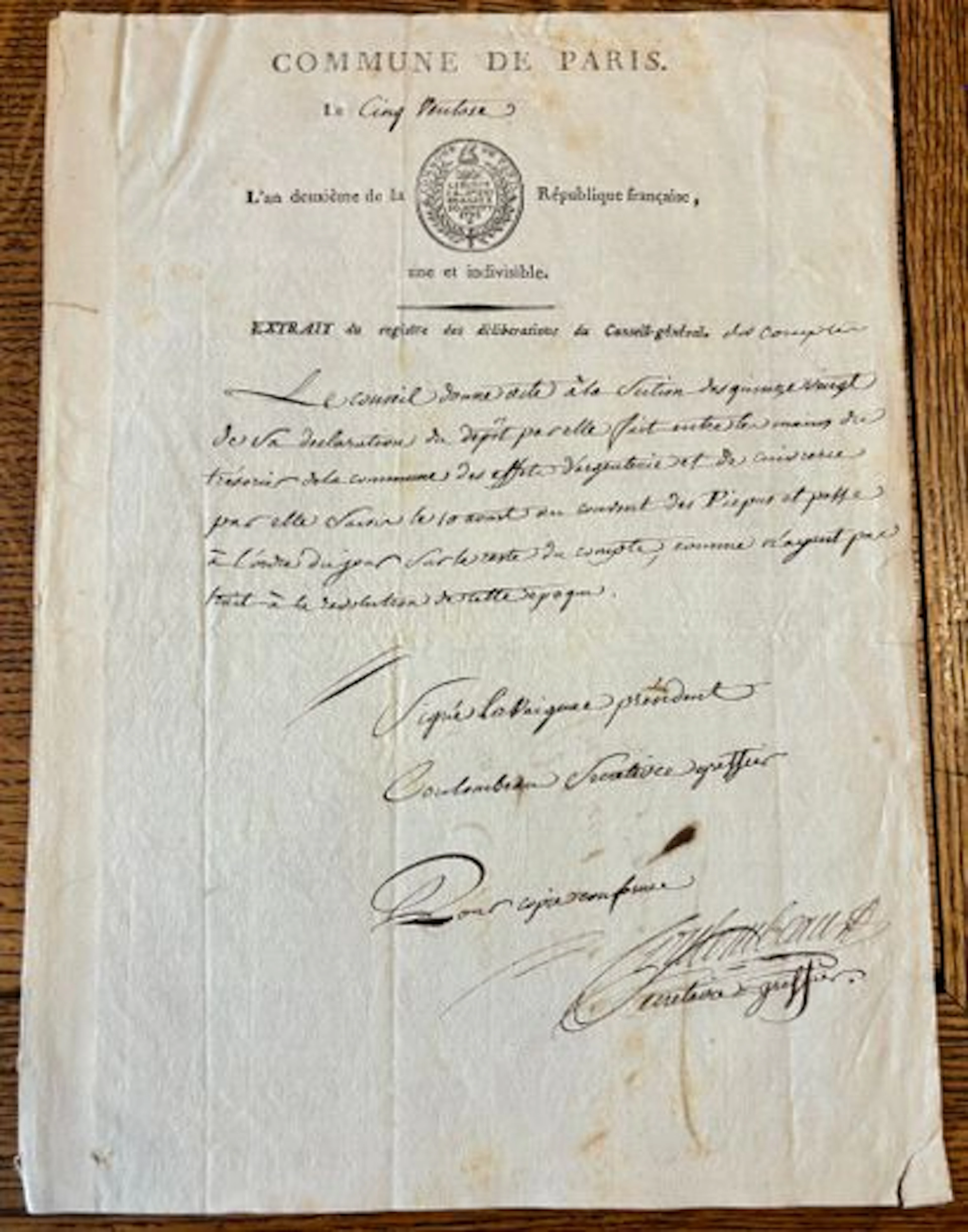 COMMUNE OF PARIS - Lot 87
