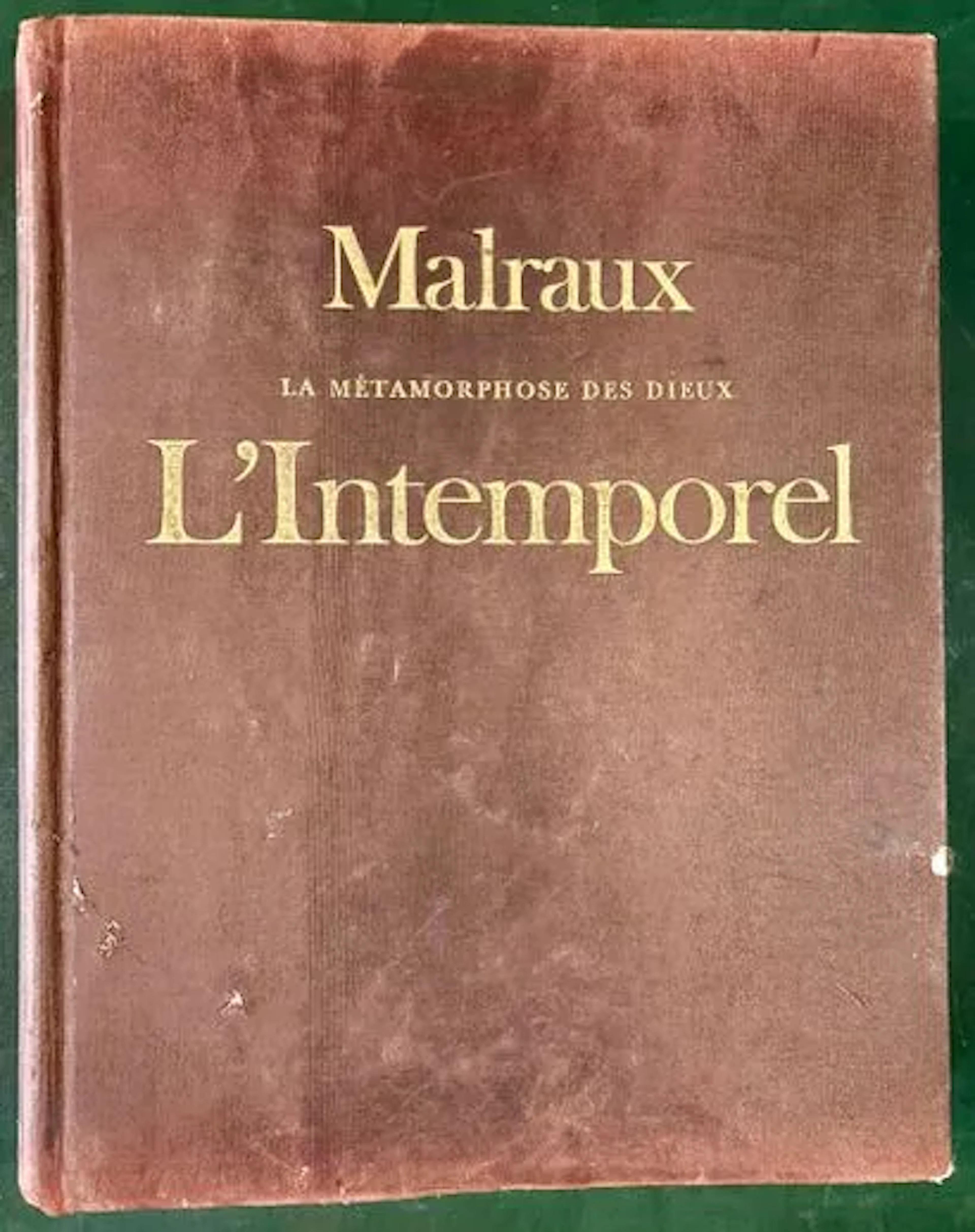 MALRAUX (André). The Timeless - Lot 176