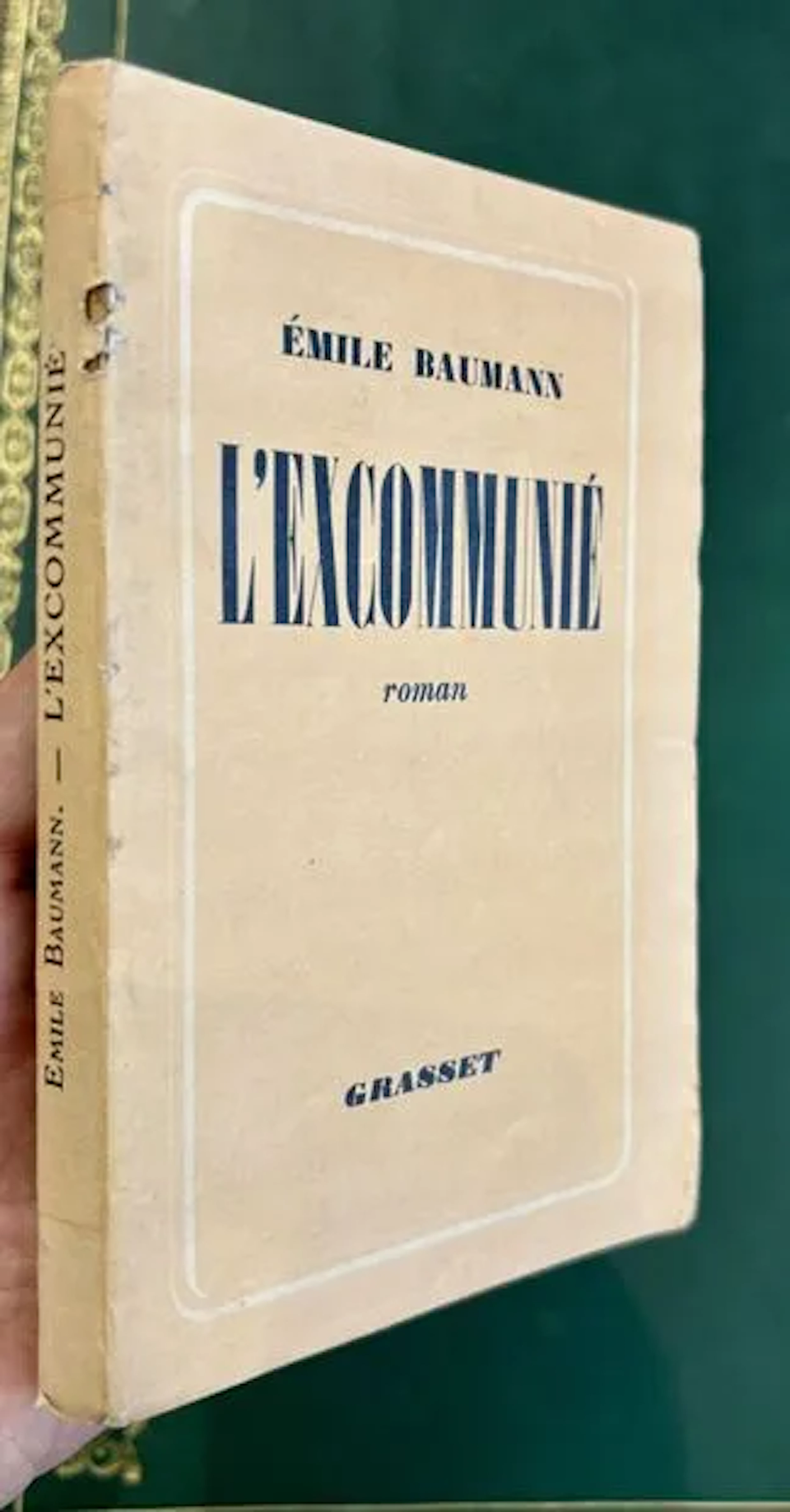 BAUMANN (Émile). — *L'Excommunié*. - Lot 30