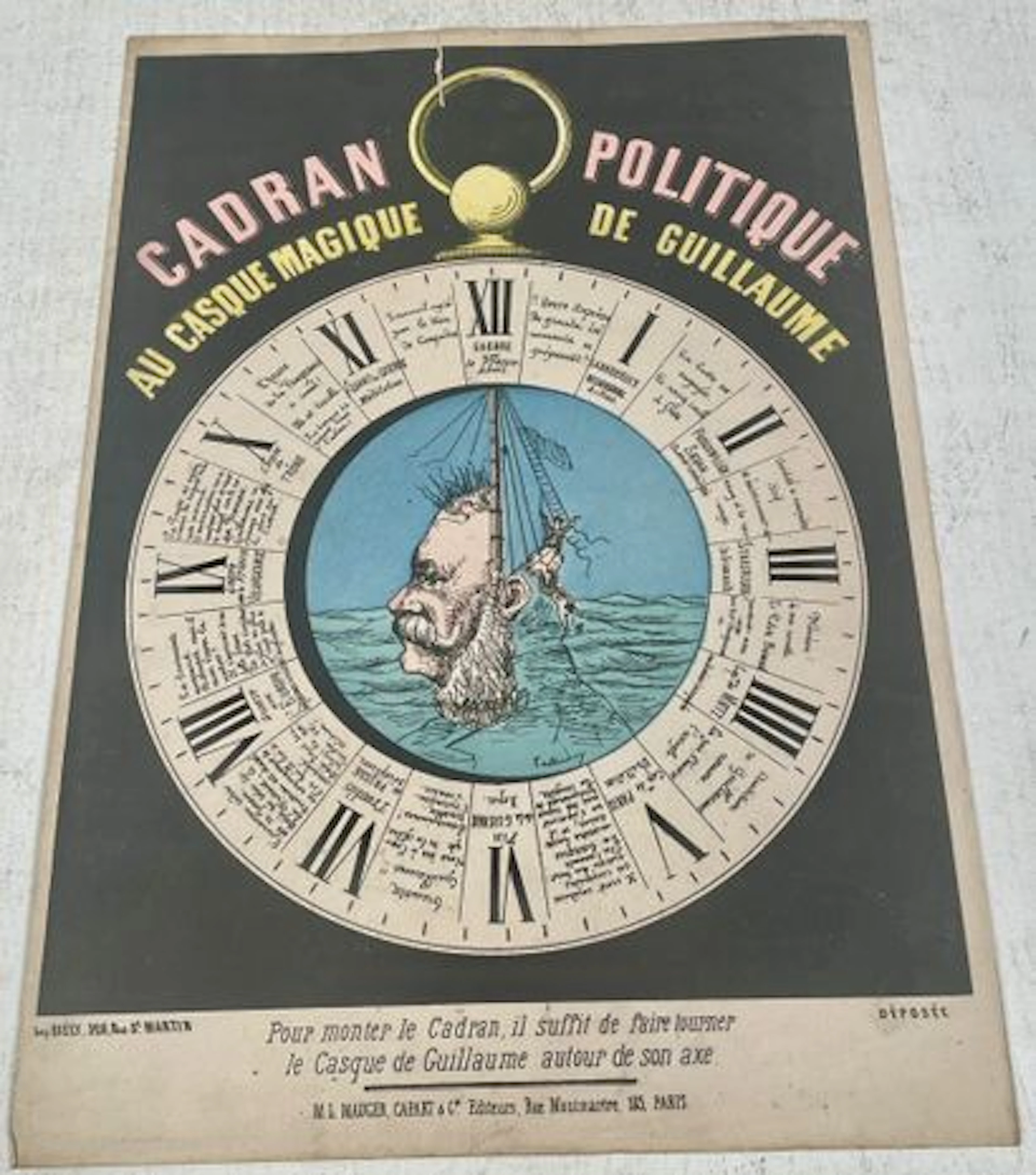 Political Dial Featuring William’s Magic Helmet - Lot 72