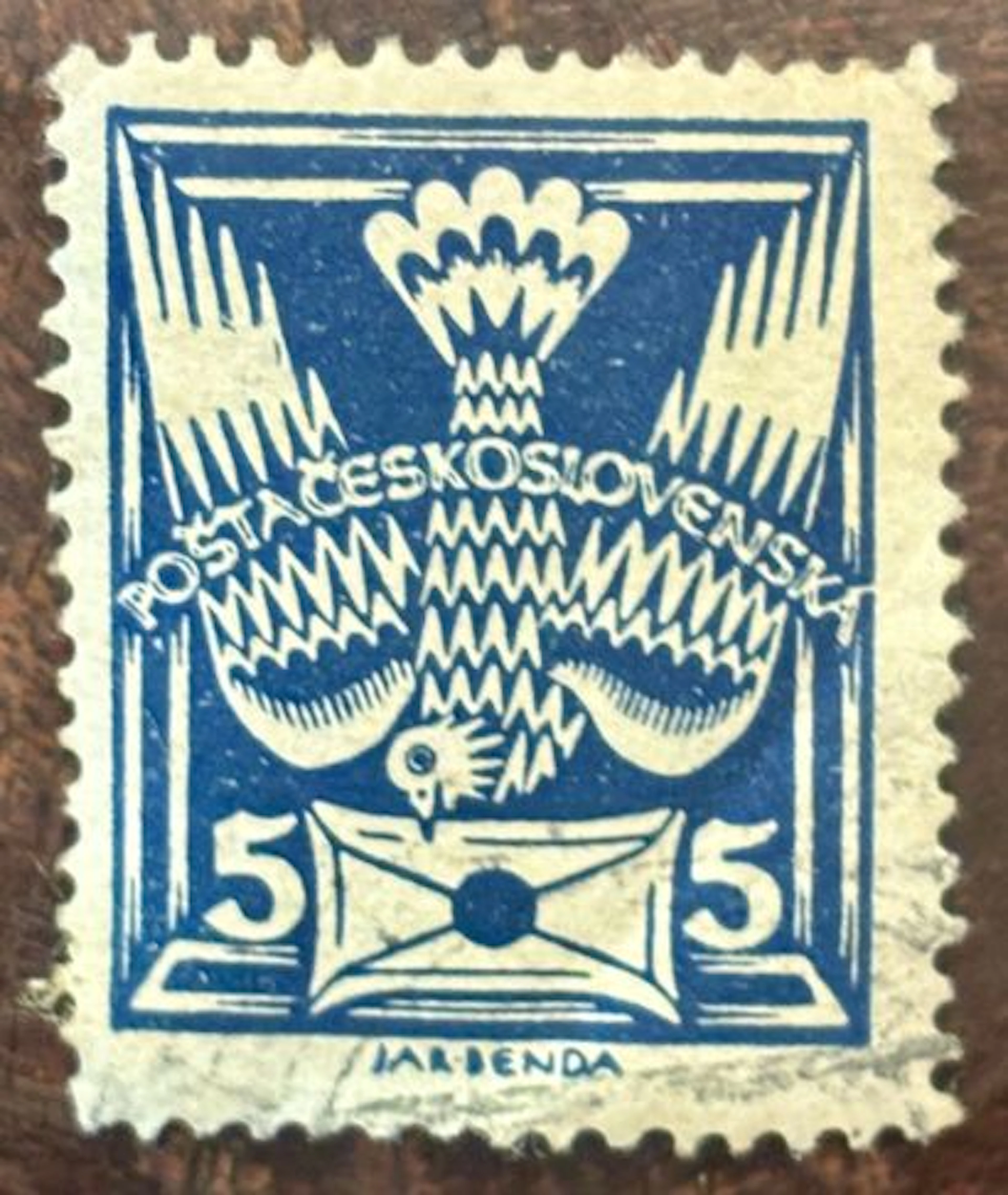 TCHÉCOSLOVAQUIE — 5 — service postal - Lot 287