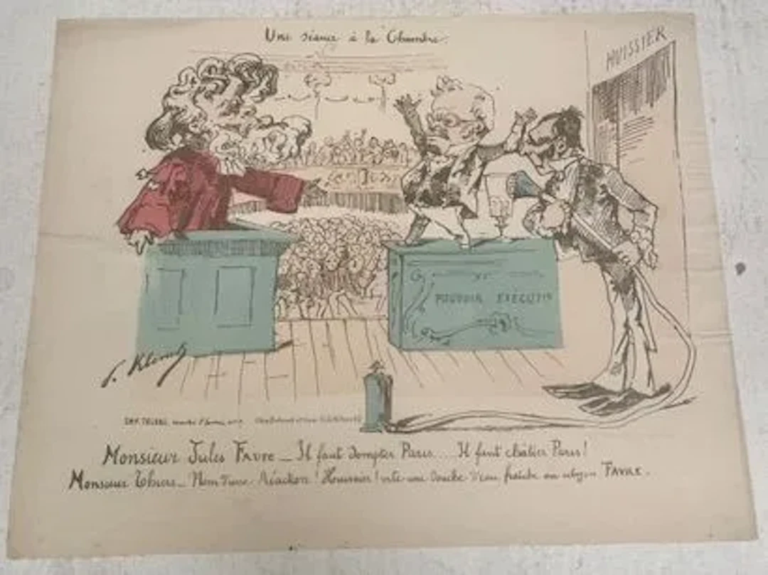 A SESSION IN THE CHAMBER — VARIANT - Lot 290