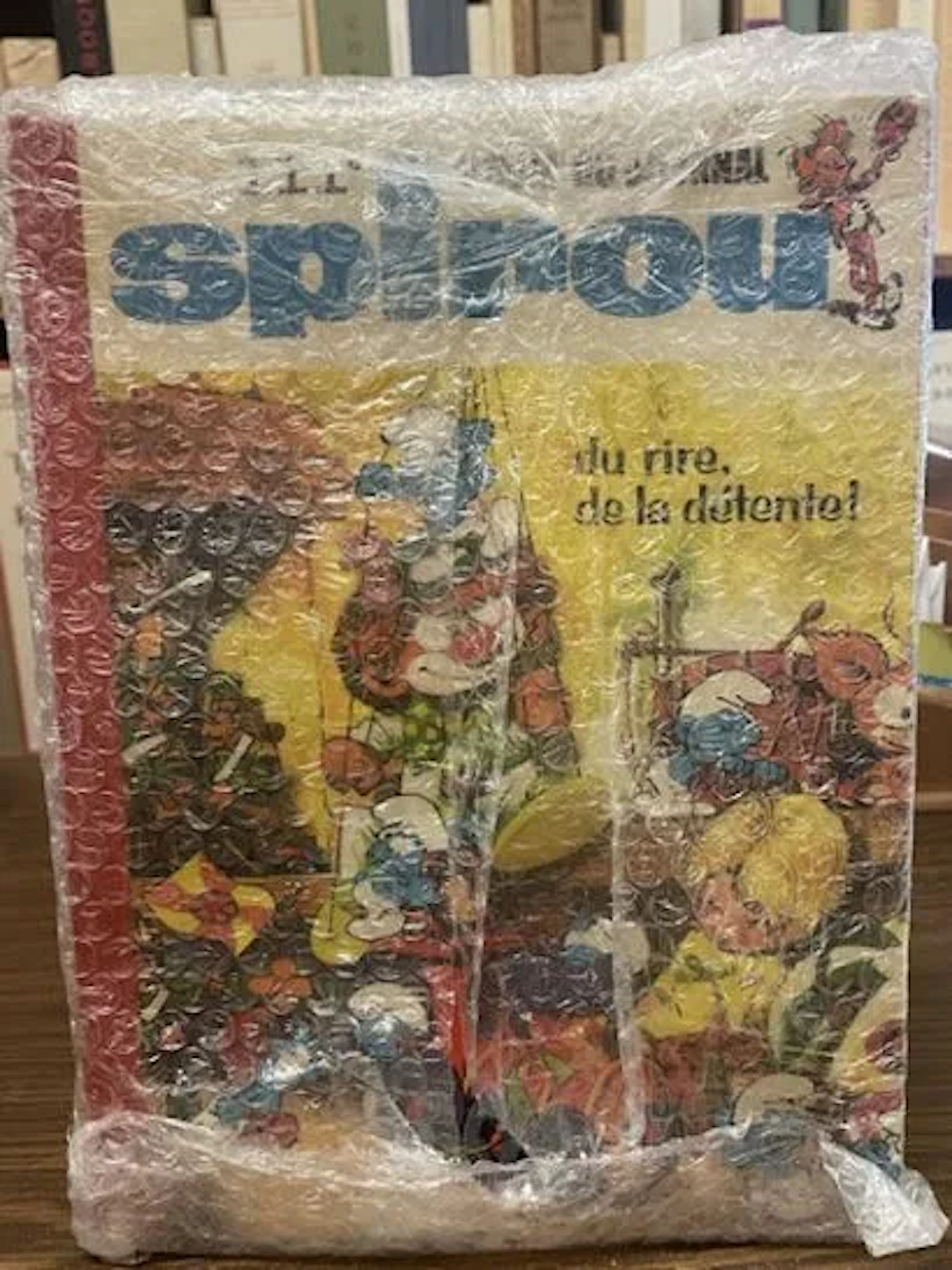Album Spirou N° 111 - Reliure Éditeur Dupuis - 1969 (Dos Rou - Lot 141
