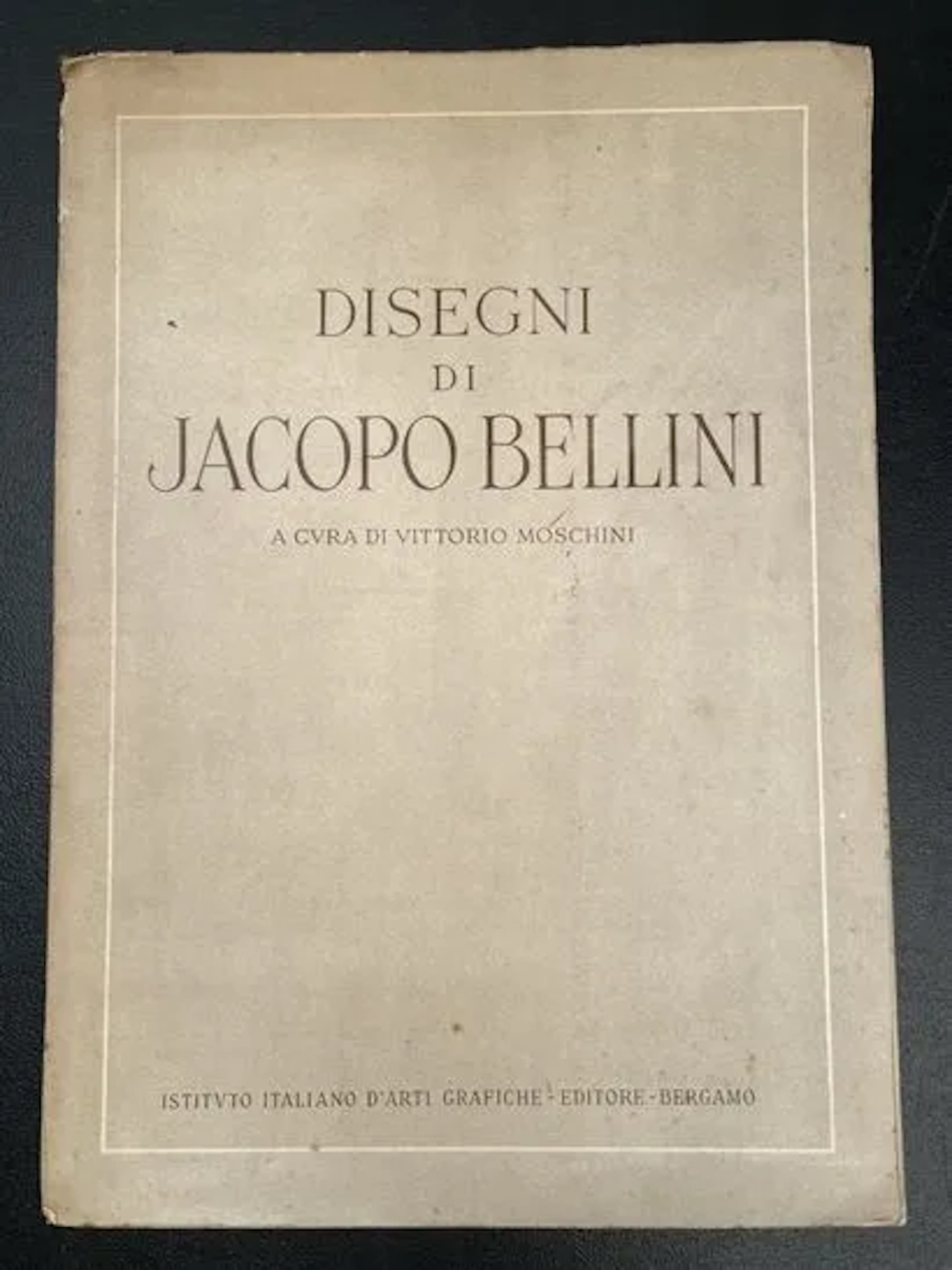 MOSCHINI (Vittorio). Disegni di Jacopo Bellini. - Lot 221