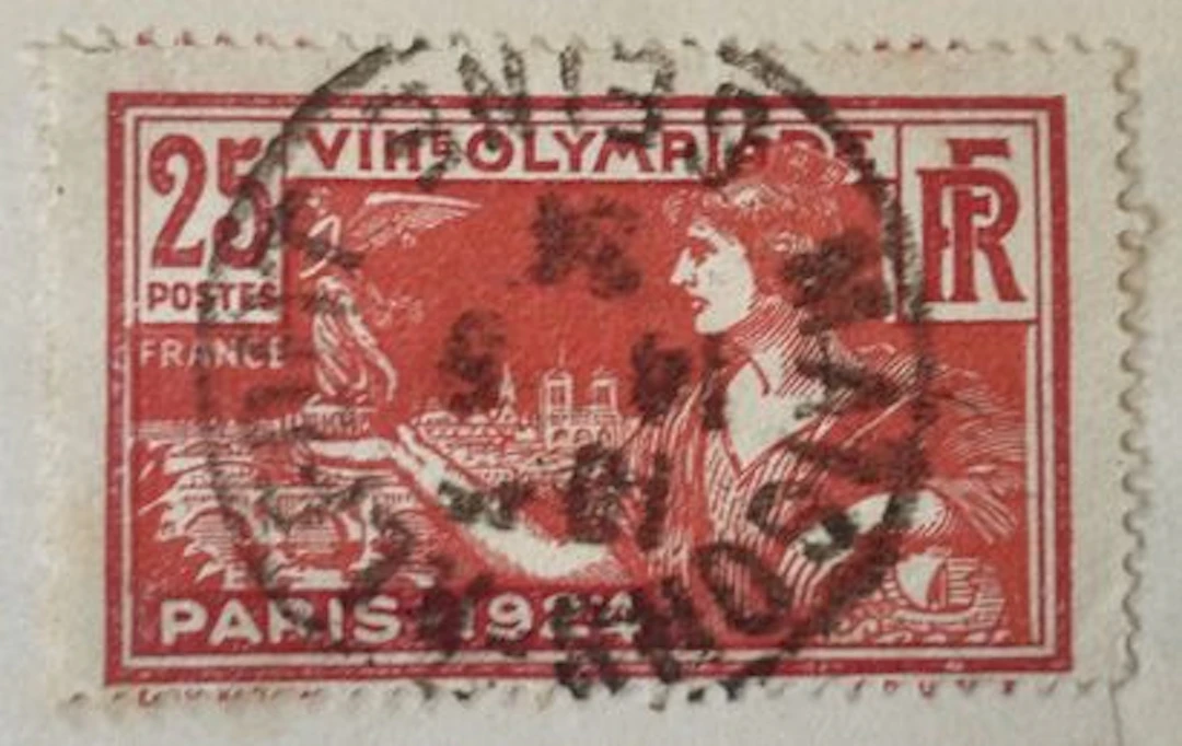 FRANCE — VIIIth Olympic Games, Paris 1924 — 25 c red - Lot 233