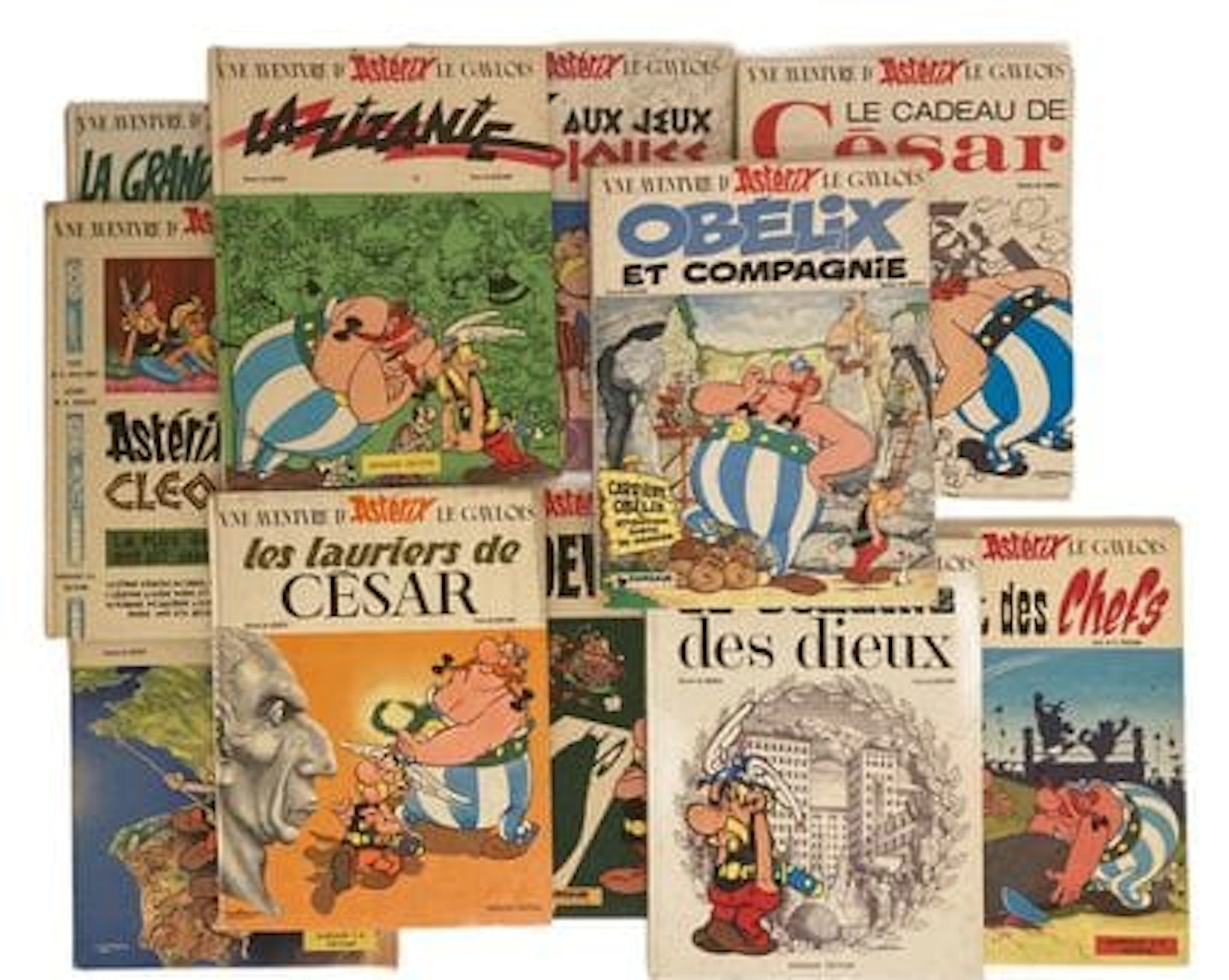 GOSCINNY & UDERAO - ASTERIX - LOT OF COMIC BOOK ALBUMS - Lot 911
