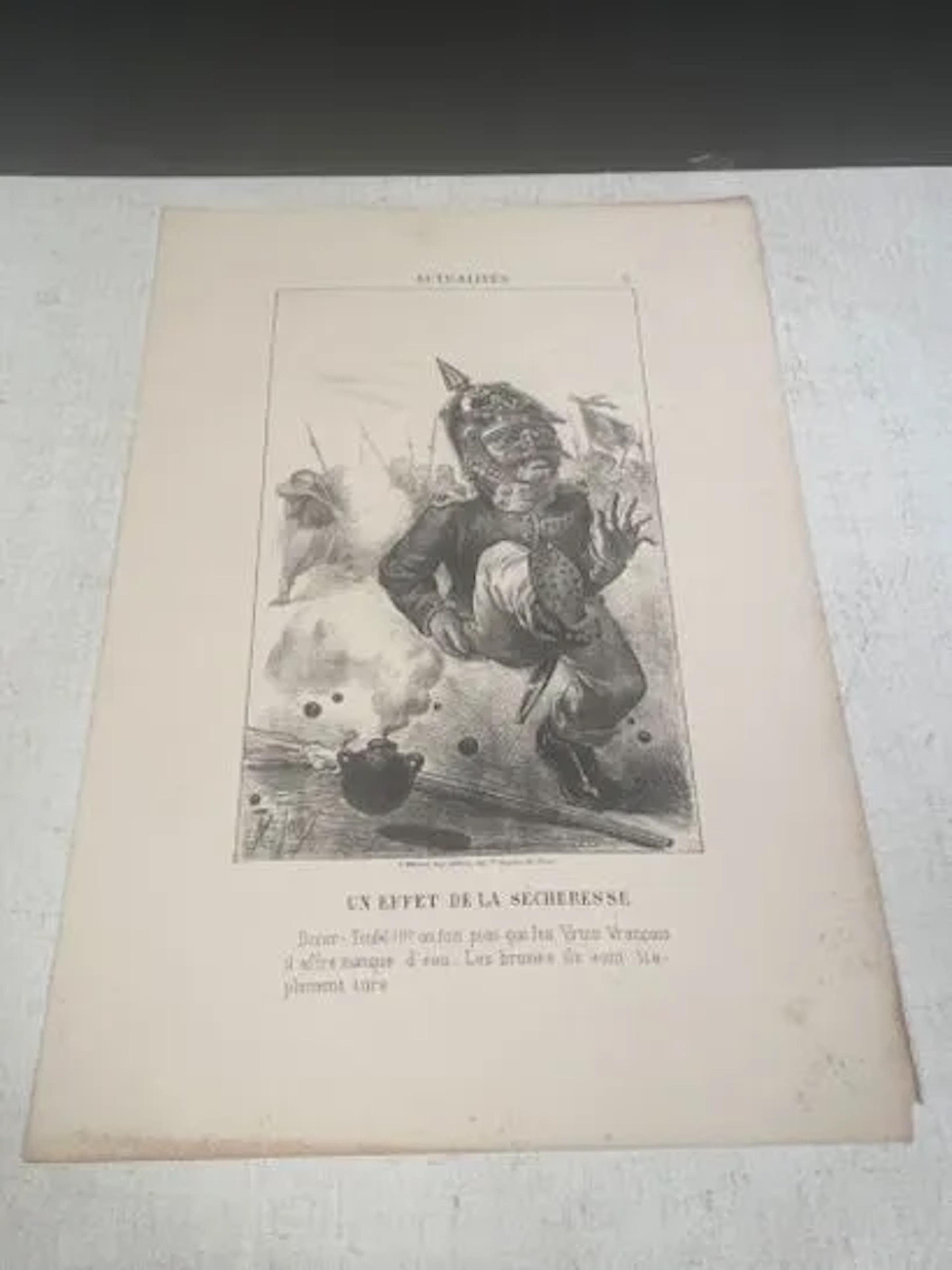 UN EFFET DE LA SÉCHERESSE - Lot 283
