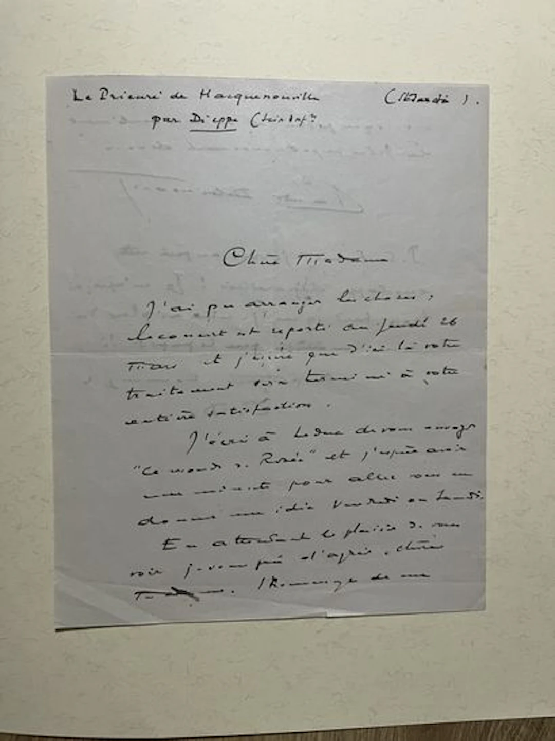 DELVINCOURT (Claude) (1888–1954) - Lot 105