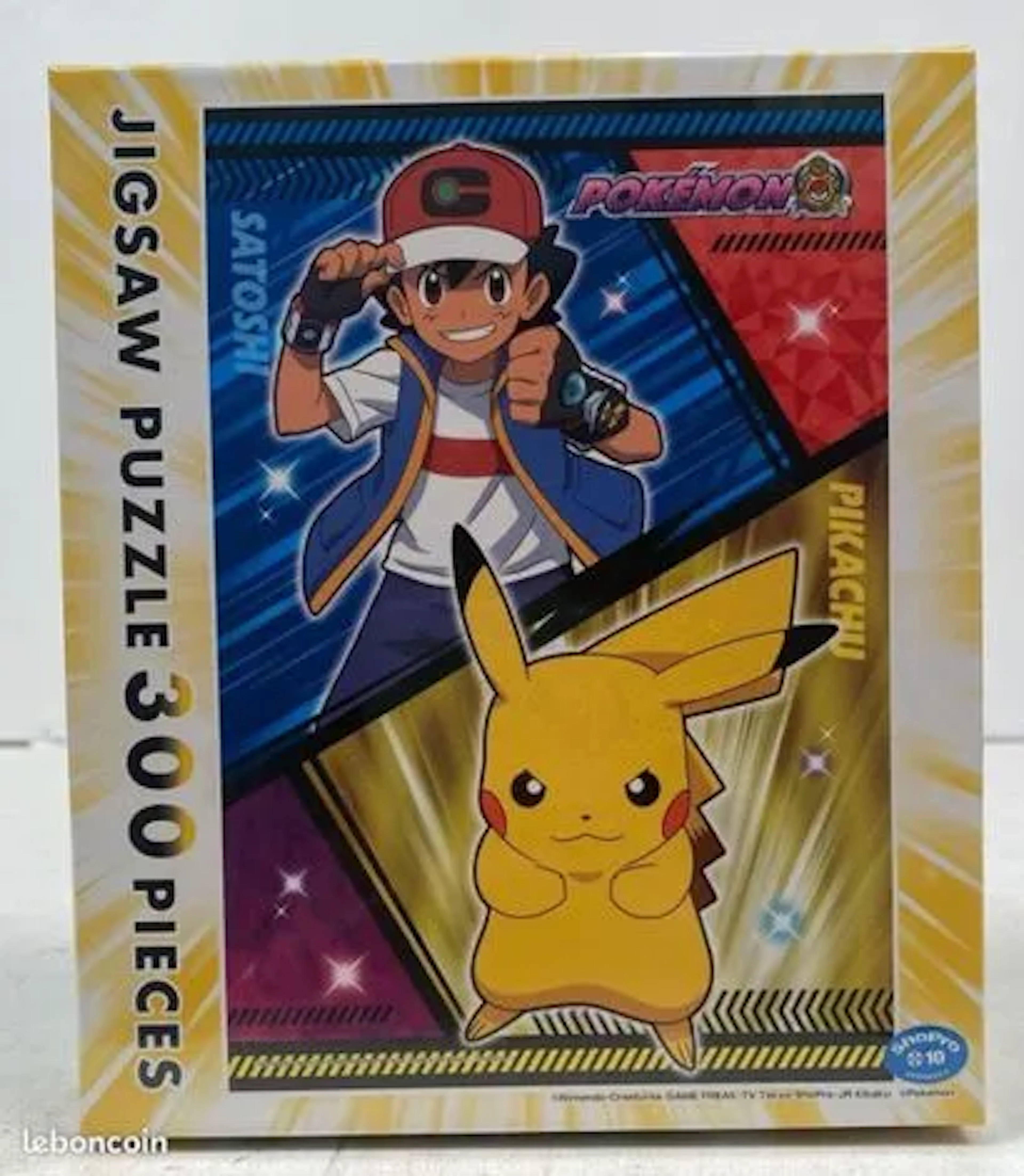 Pokemon puzzle - Satoshi and Pikachu 300 pieces - Lot 42