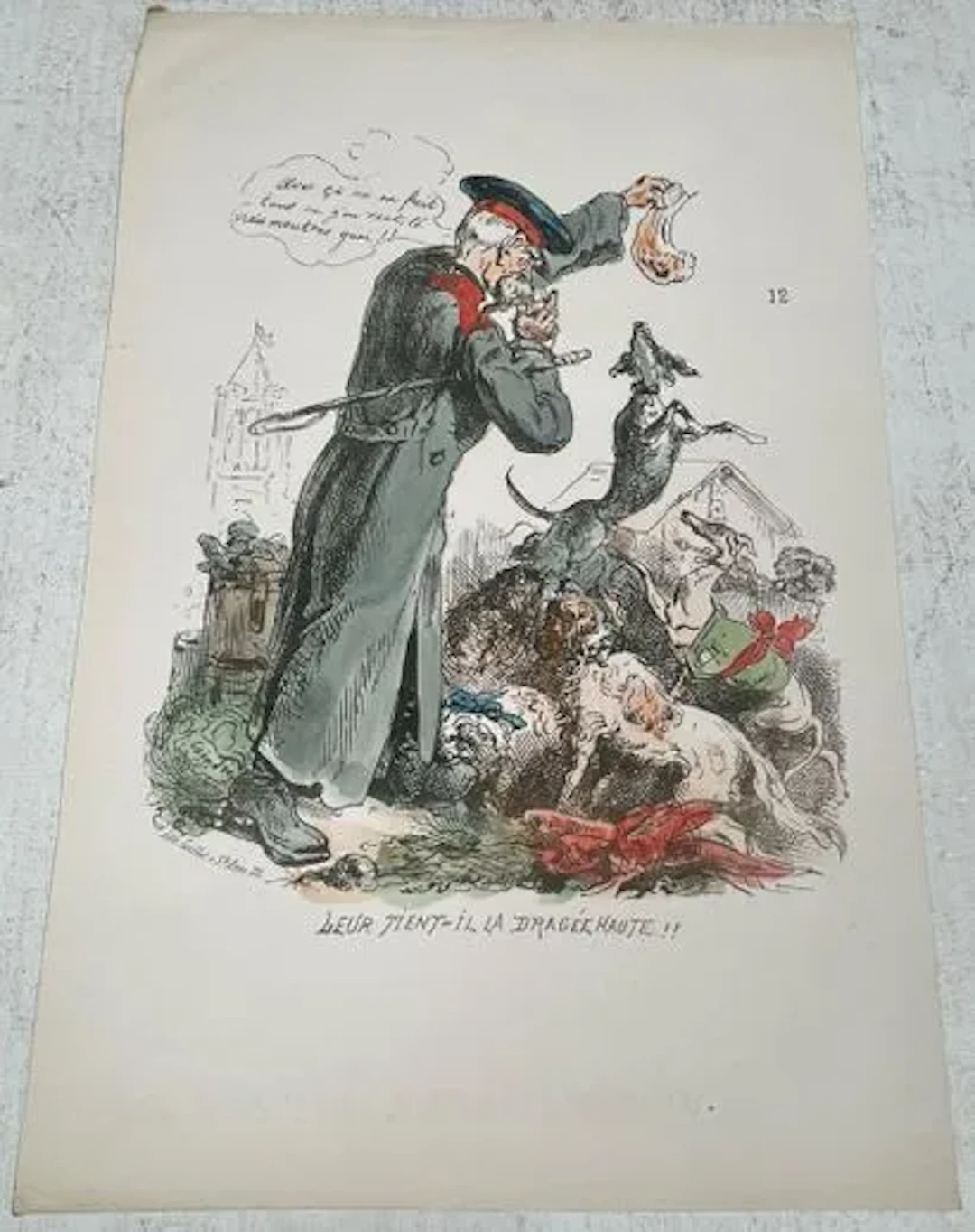 Leur tient-il la dragée haute !! - Lot 235