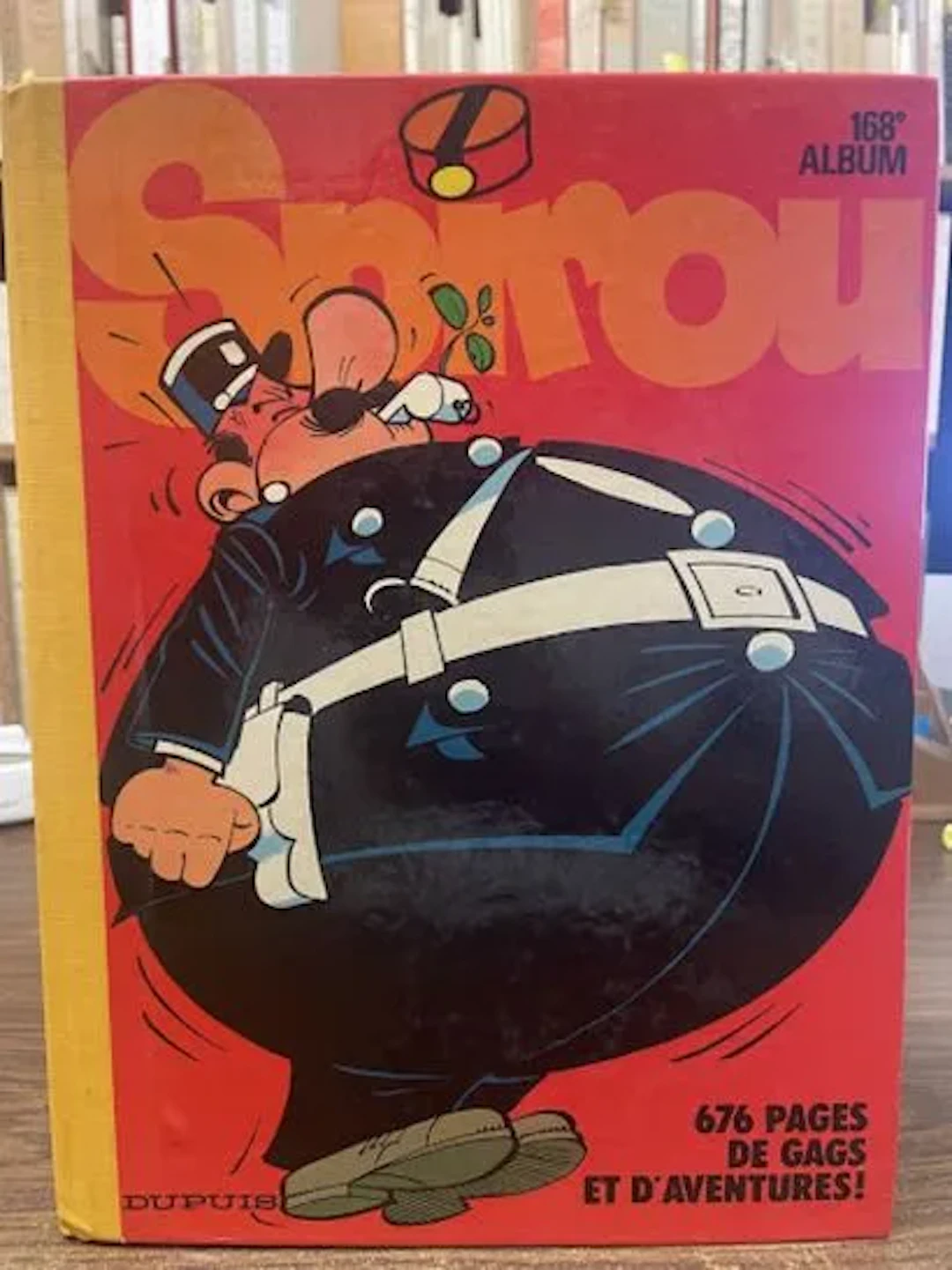 Album Spirou N° 168 - Reliure Éditeur Dupuis - 1983 (Dos Jau - Lot 282