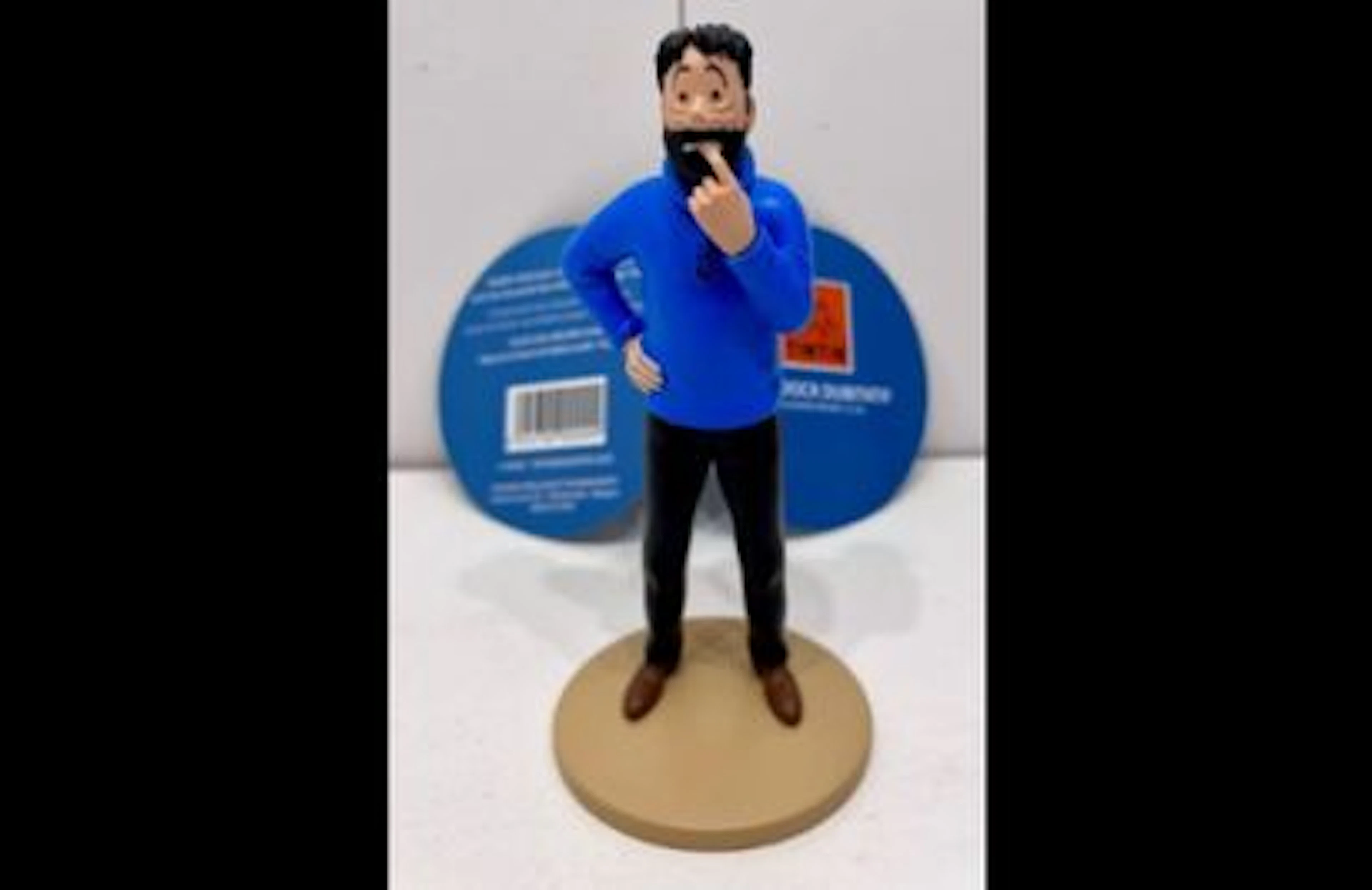 Figurine Capitaine Haddock Le Crabe aux pinces d'or - Lot 141