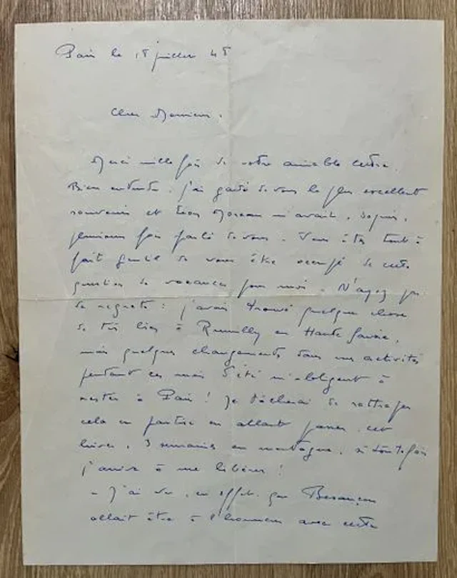 FOURNET (Jean) (1913-2008), chef d'orchestre français, spéci - Lot 169