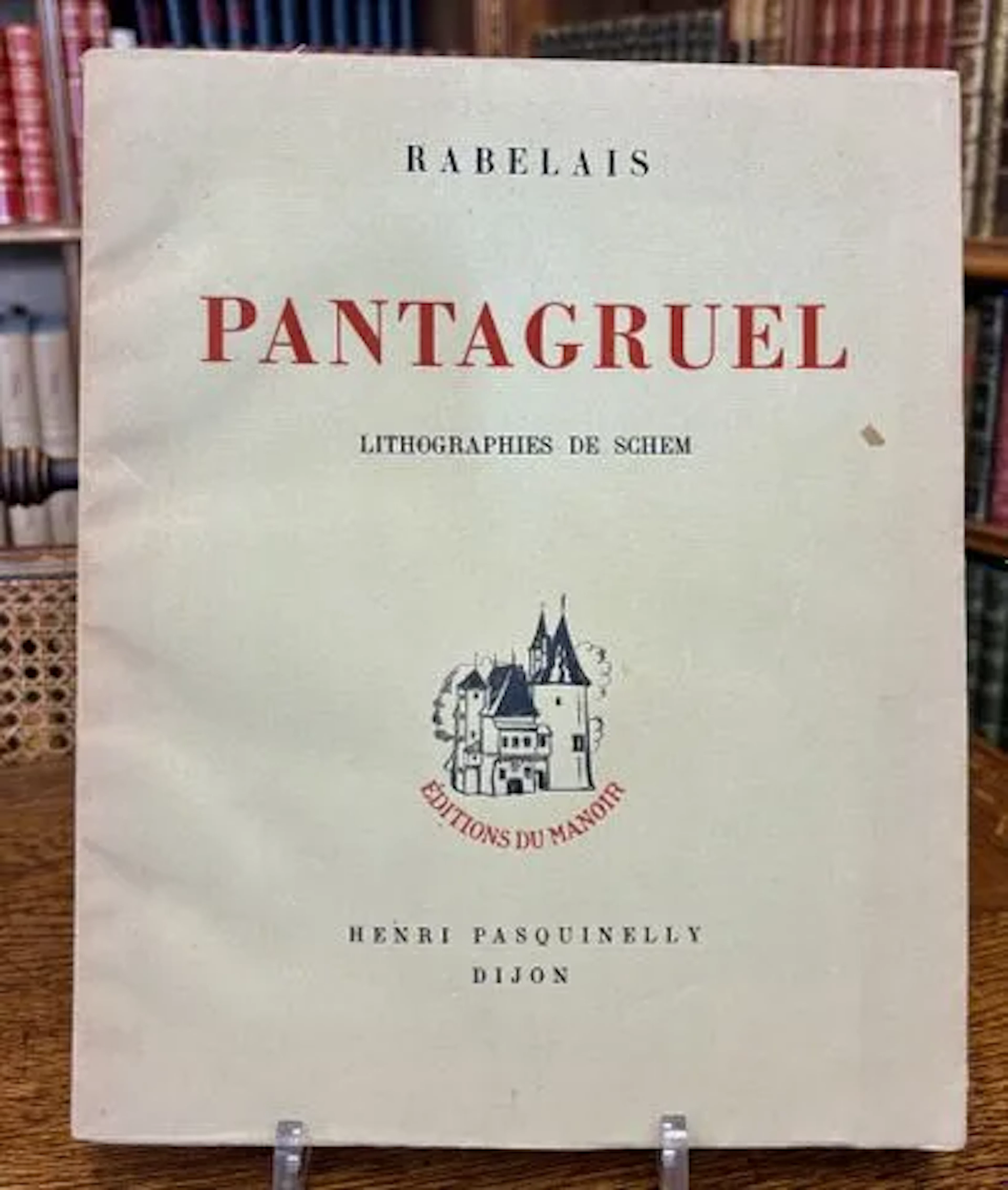 RABELAIS — Pantagruel — Lithographies originales de Schem — - Lot 238