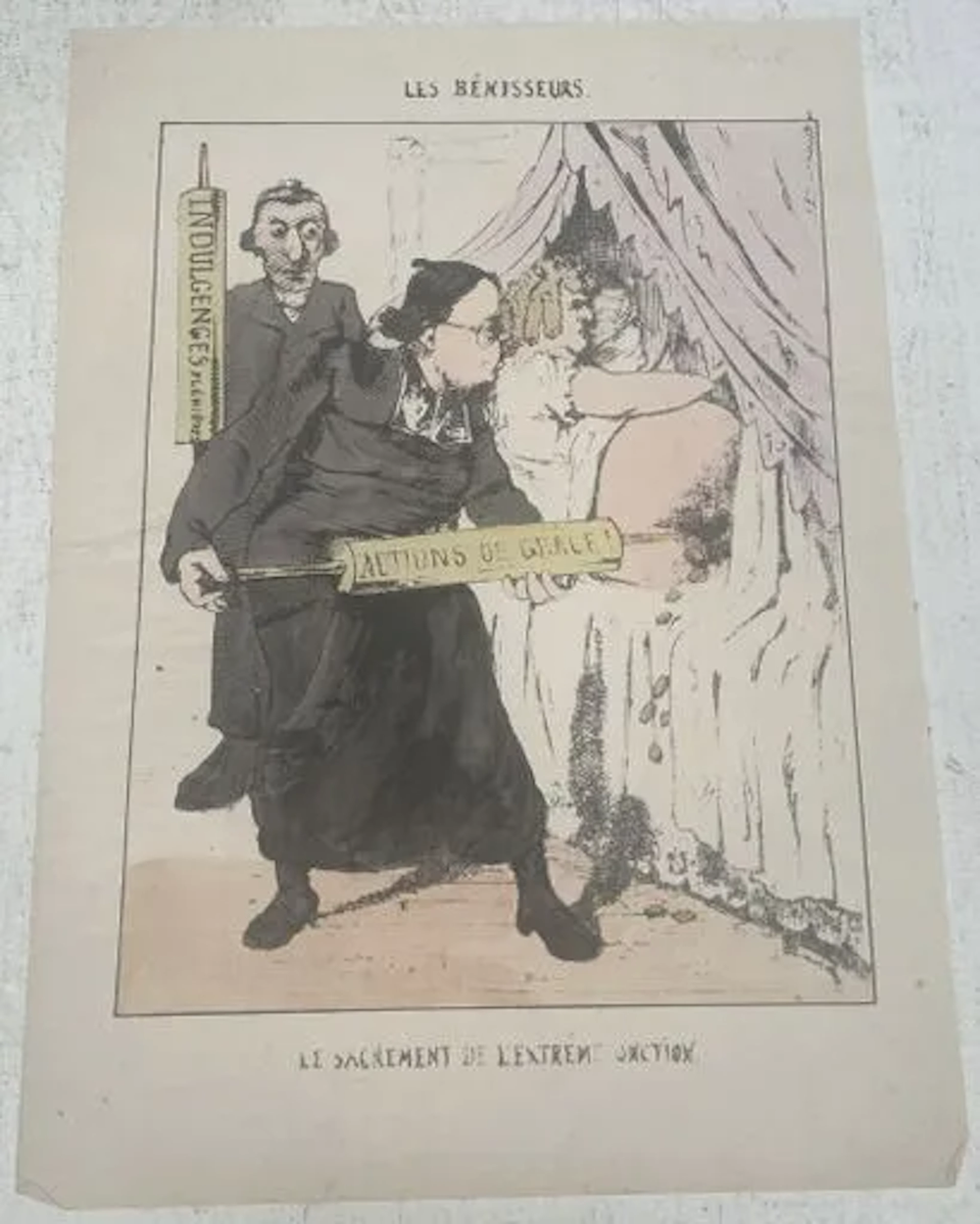 KLENCK — « LES BÉNISSEURS » - Lot 144