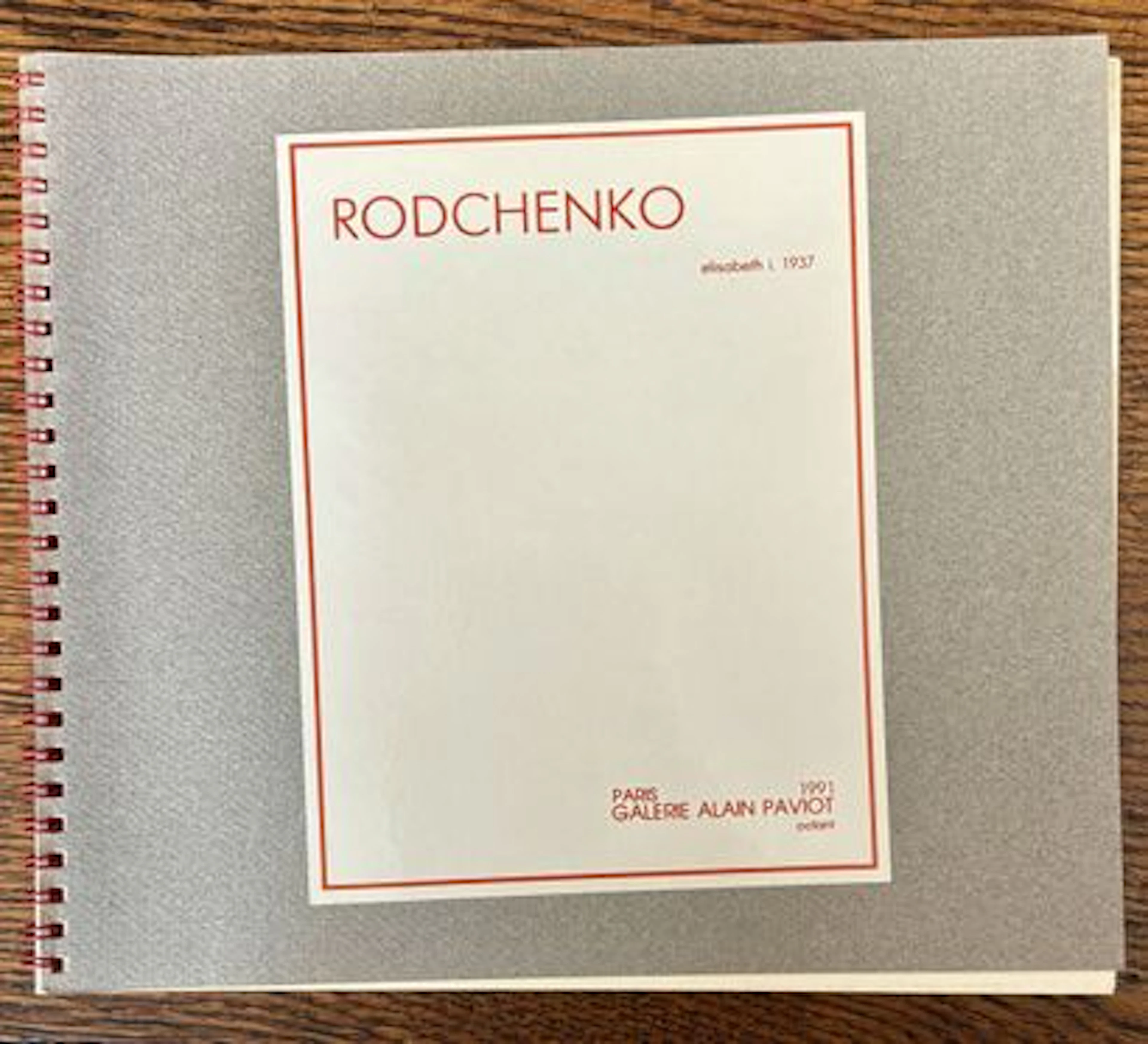RODCHENKO (Alexandre) — Elisabeth I. 1937 - Lot 259