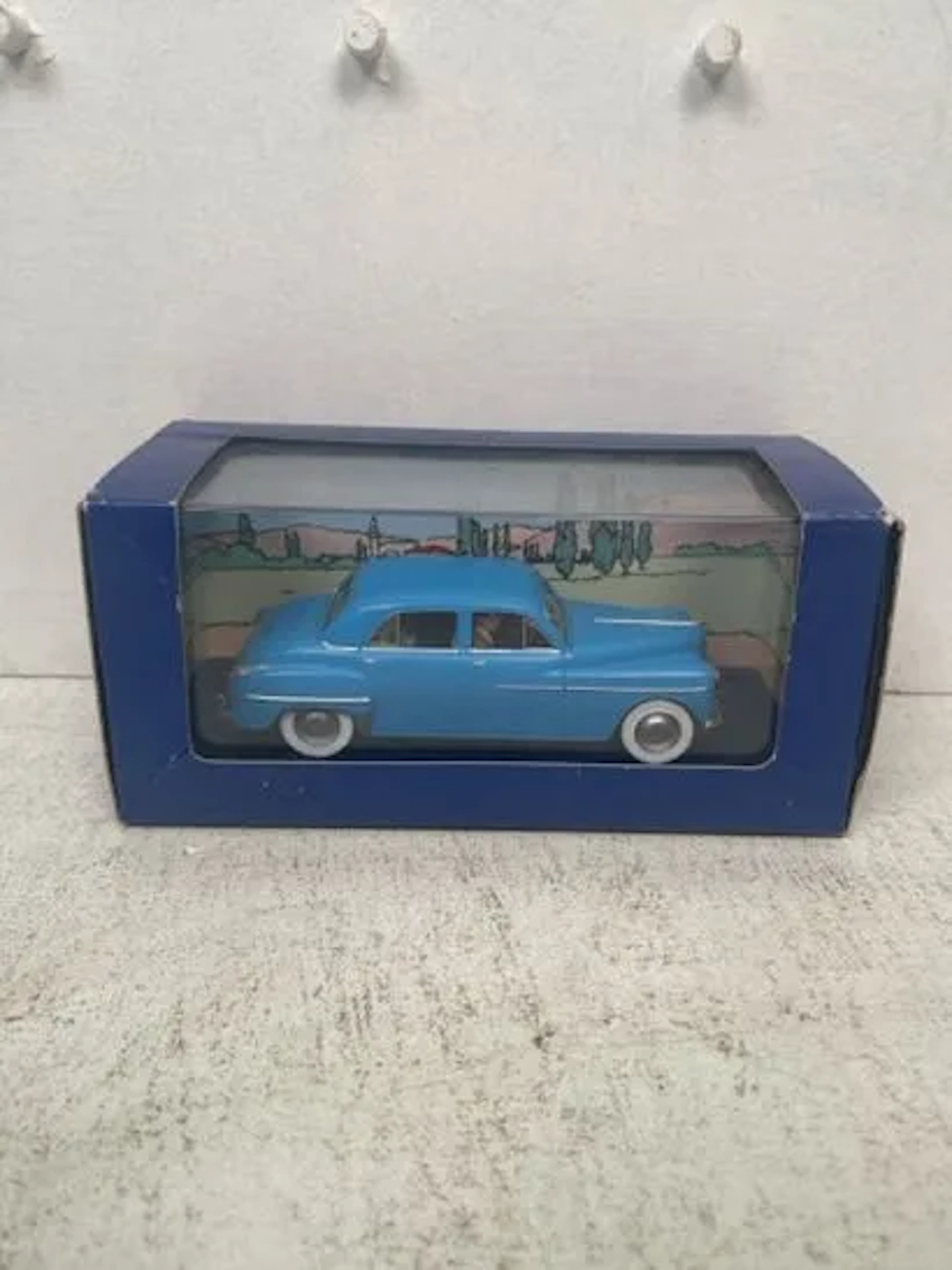 1/43 Scale Tintin Car "The Blue Dodge" - Destination Moon - - Lot 271