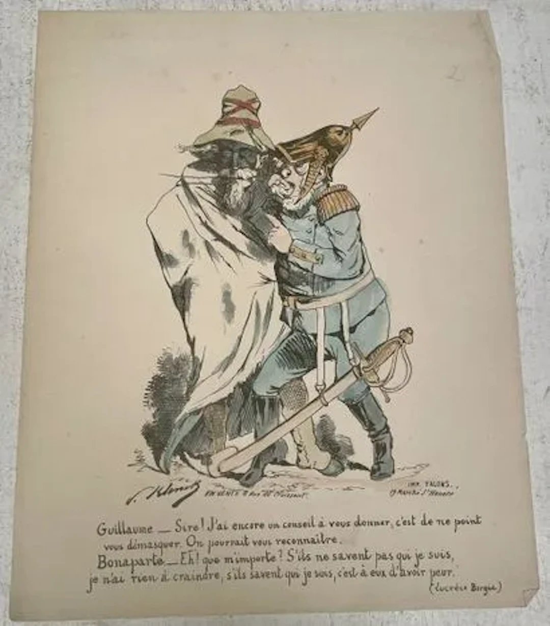GUILLAUME ET BONAPARTE - Lot 116