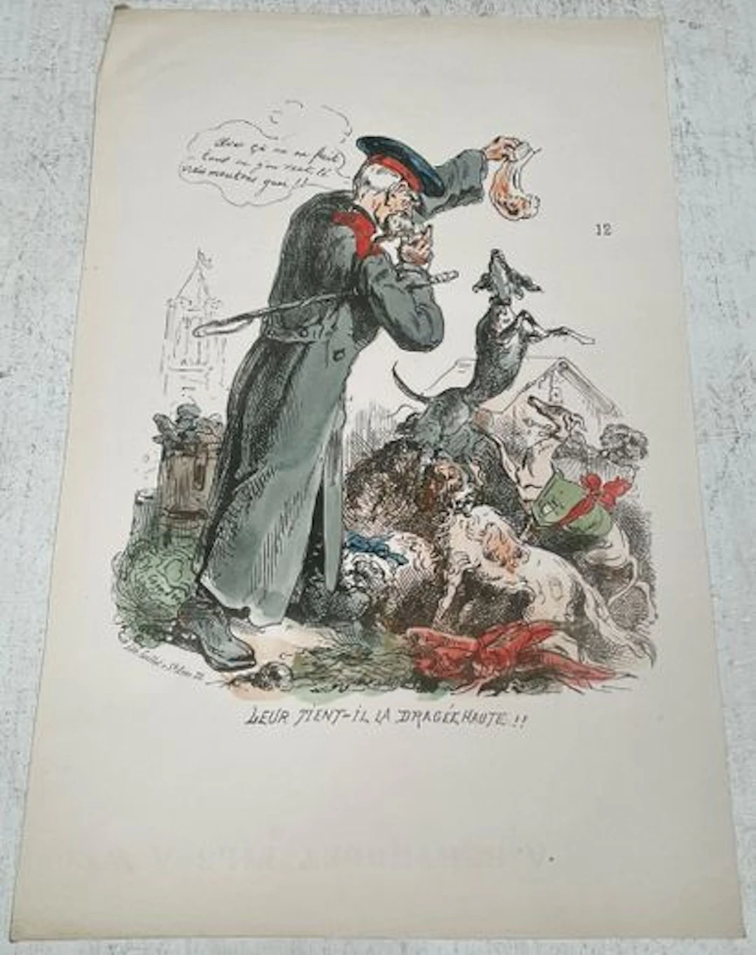Leur tient-il la dragée haute !! - Lot 235